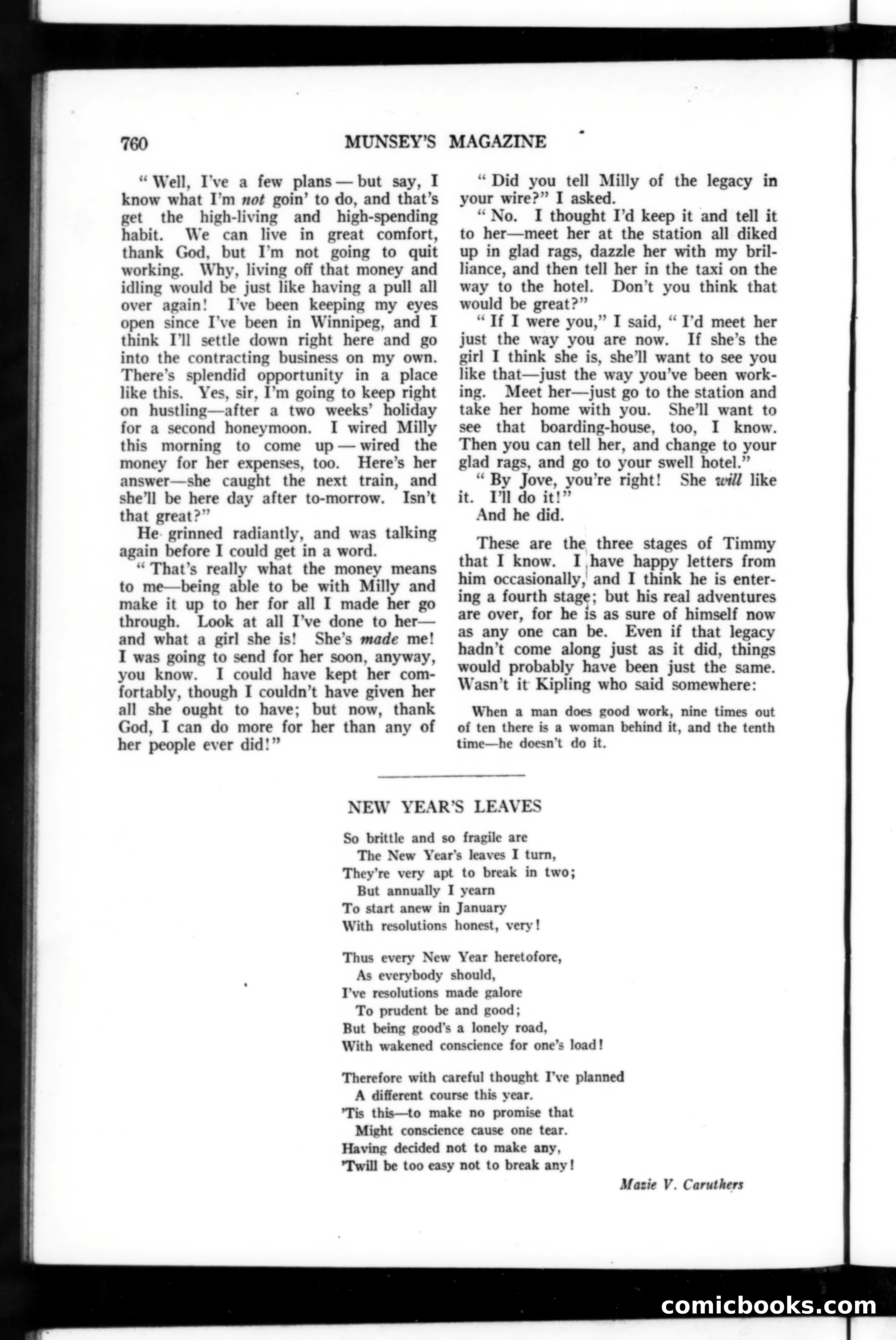 Munsey's Magazine, Vol. 53, No. 4 — page 62 of 209