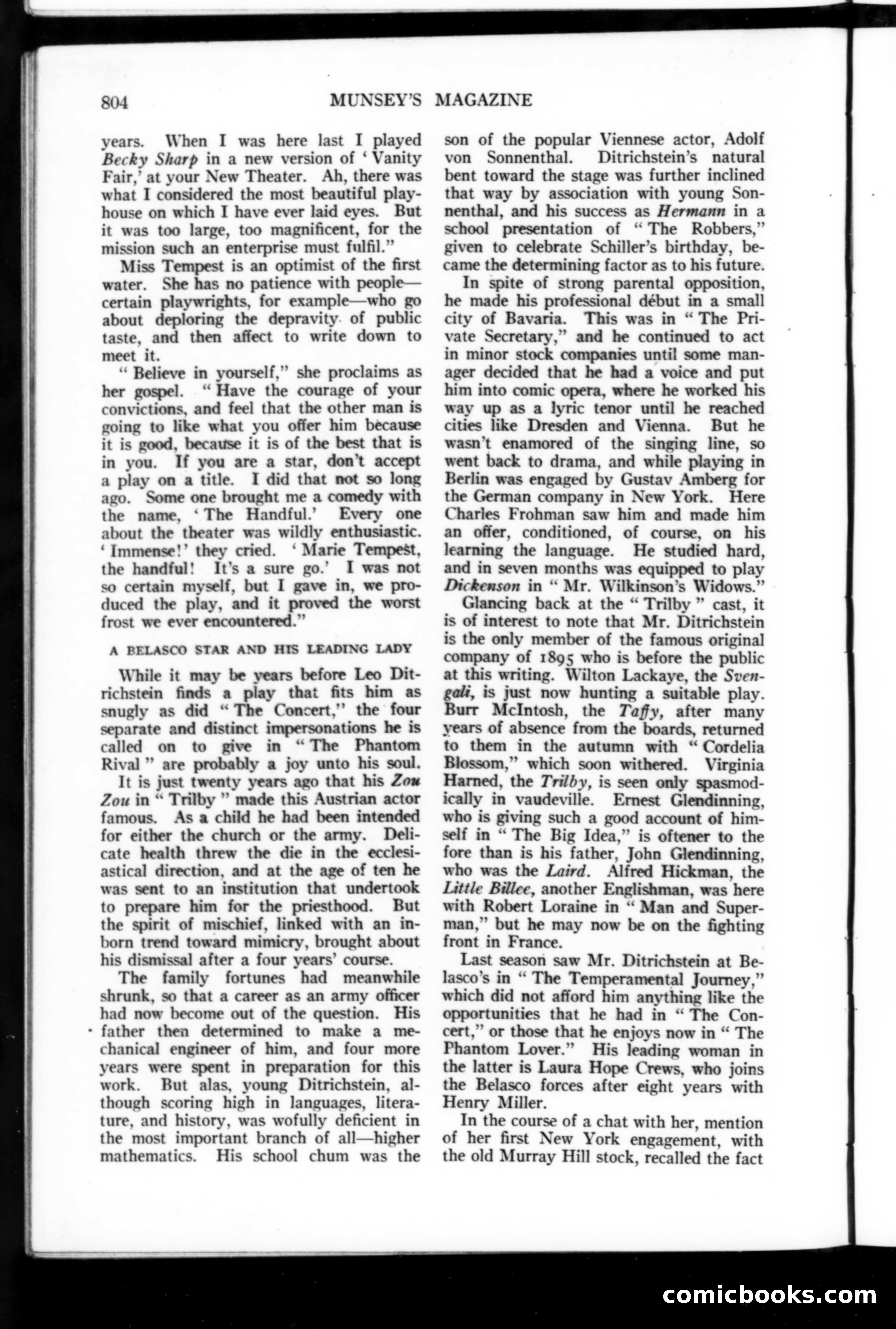 Munsey's Magazine, Vol. 53, No. 4 — page 106 of 209