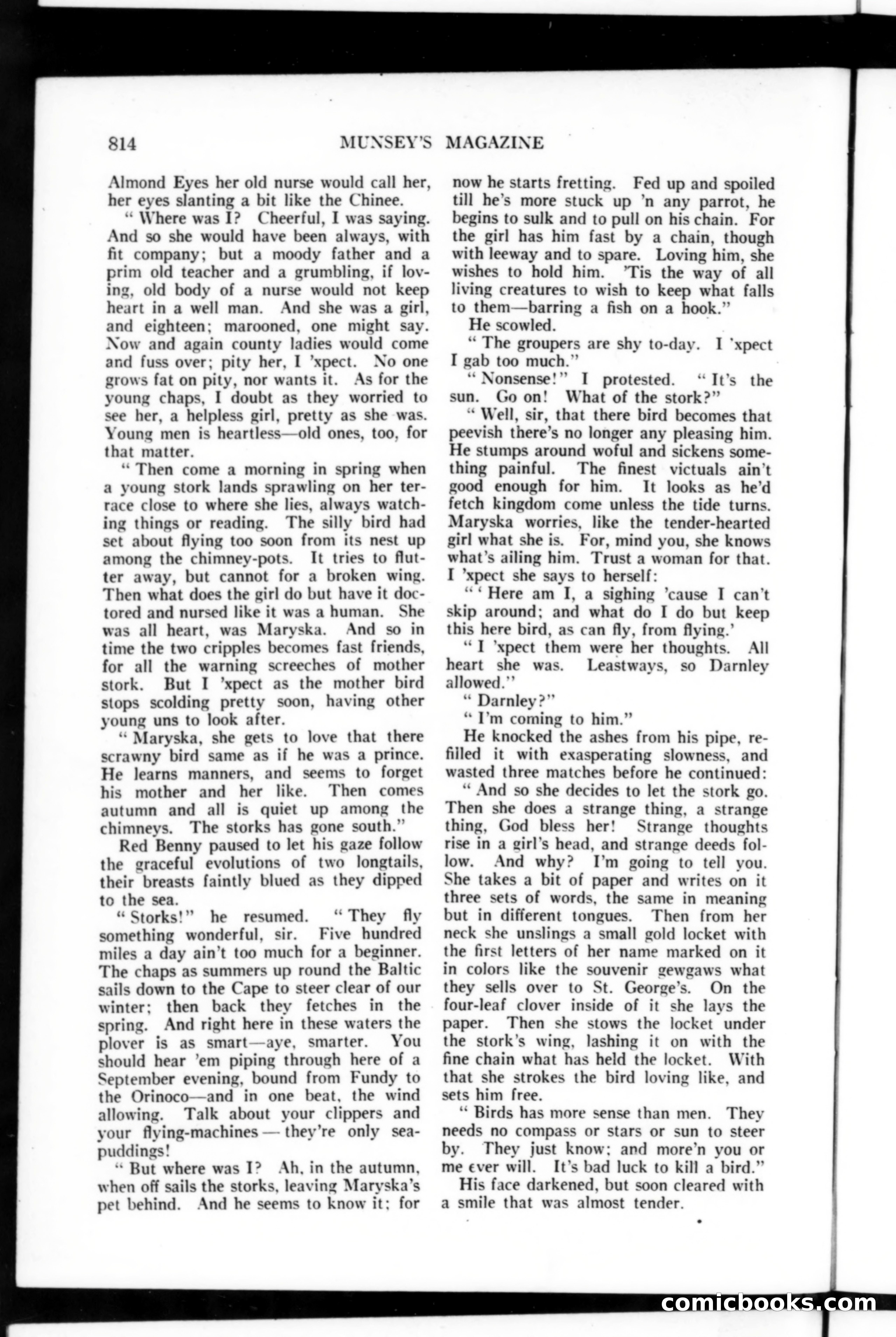 Munsey's Magazine, Vol. 53, No. 4 — page 116 of 209