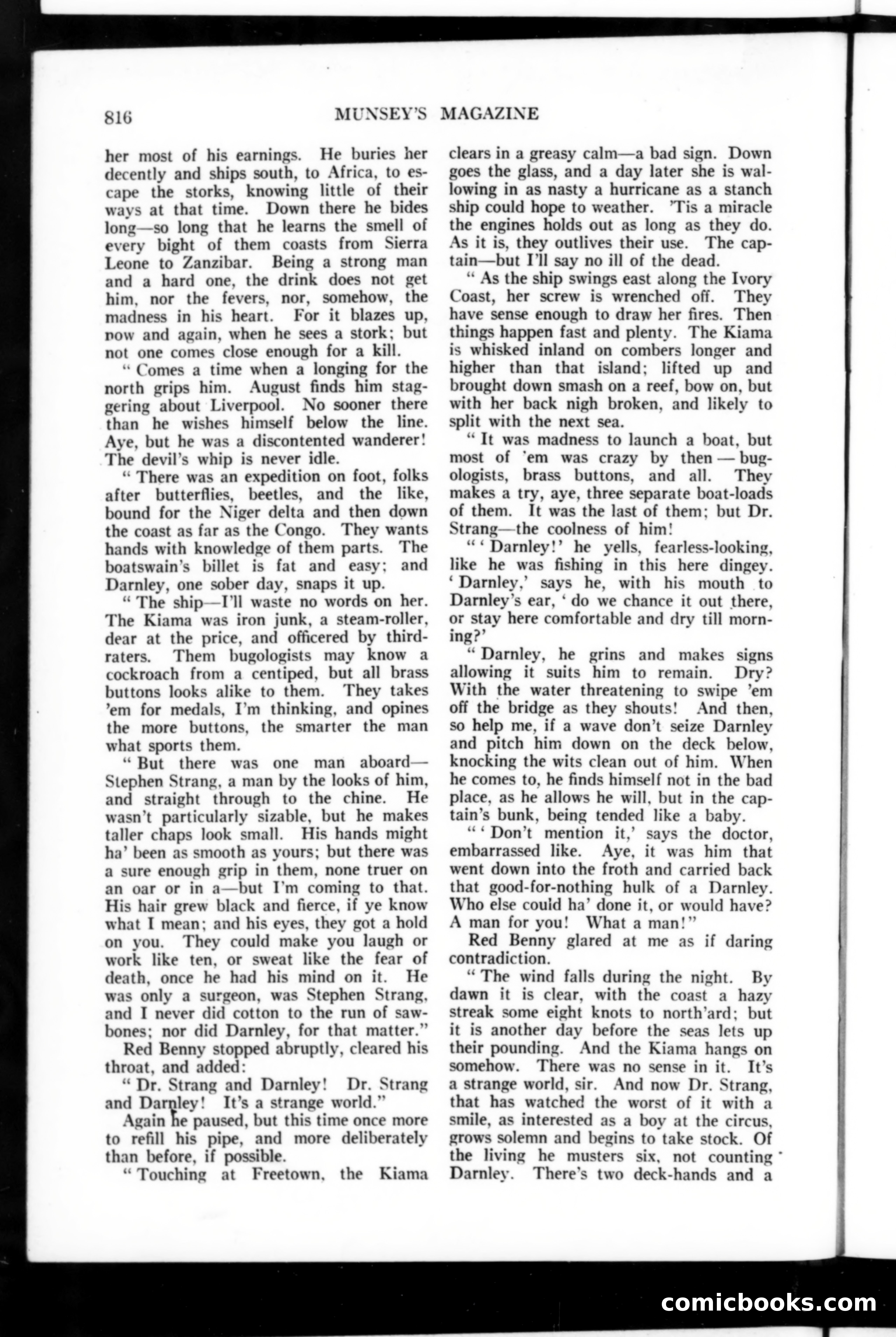 Munsey's Magazine, Vol. 53, No. 4 — page 118 of 209