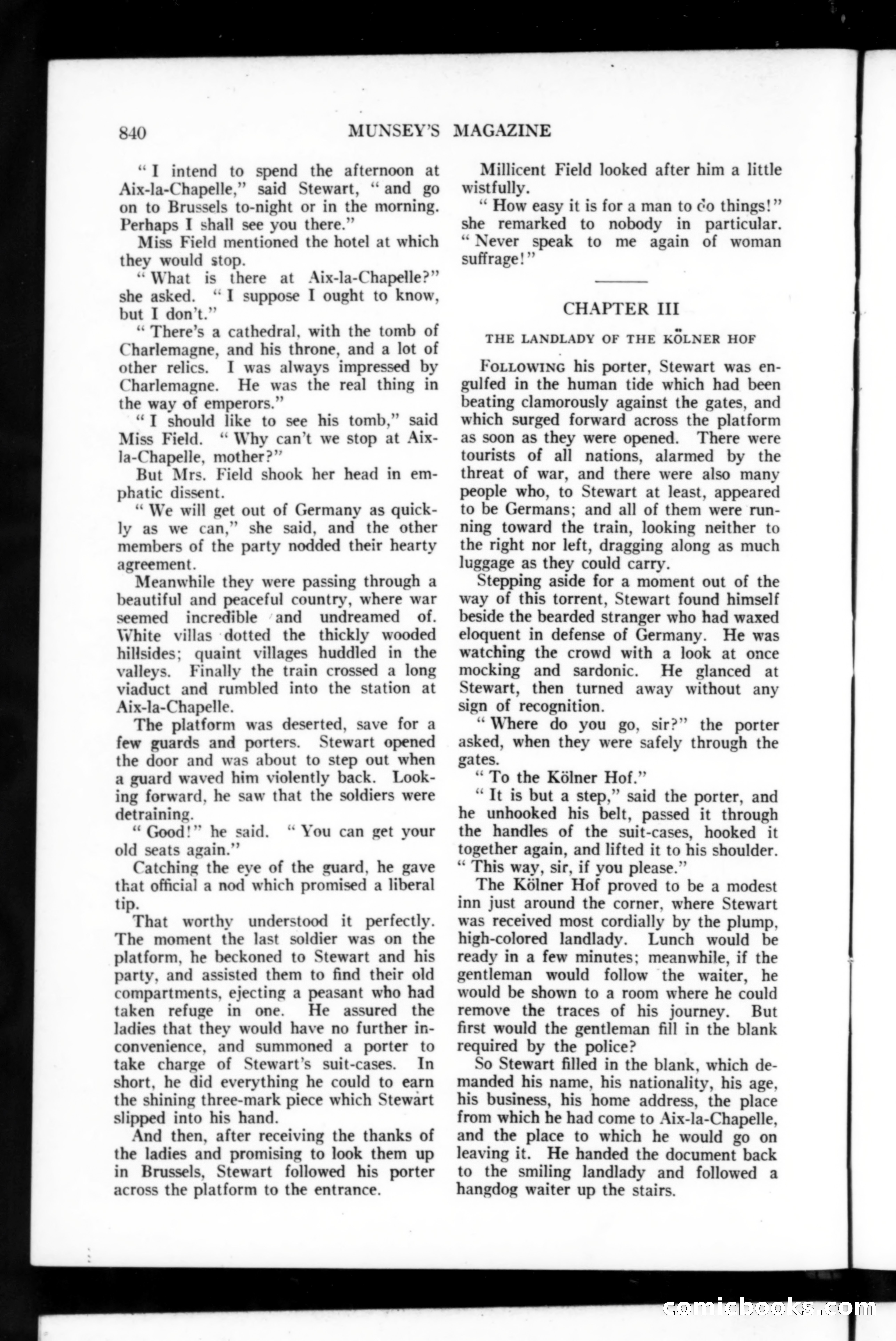 Munsey's Magazine, Vol. 53, No. 4 — page 142 of 209