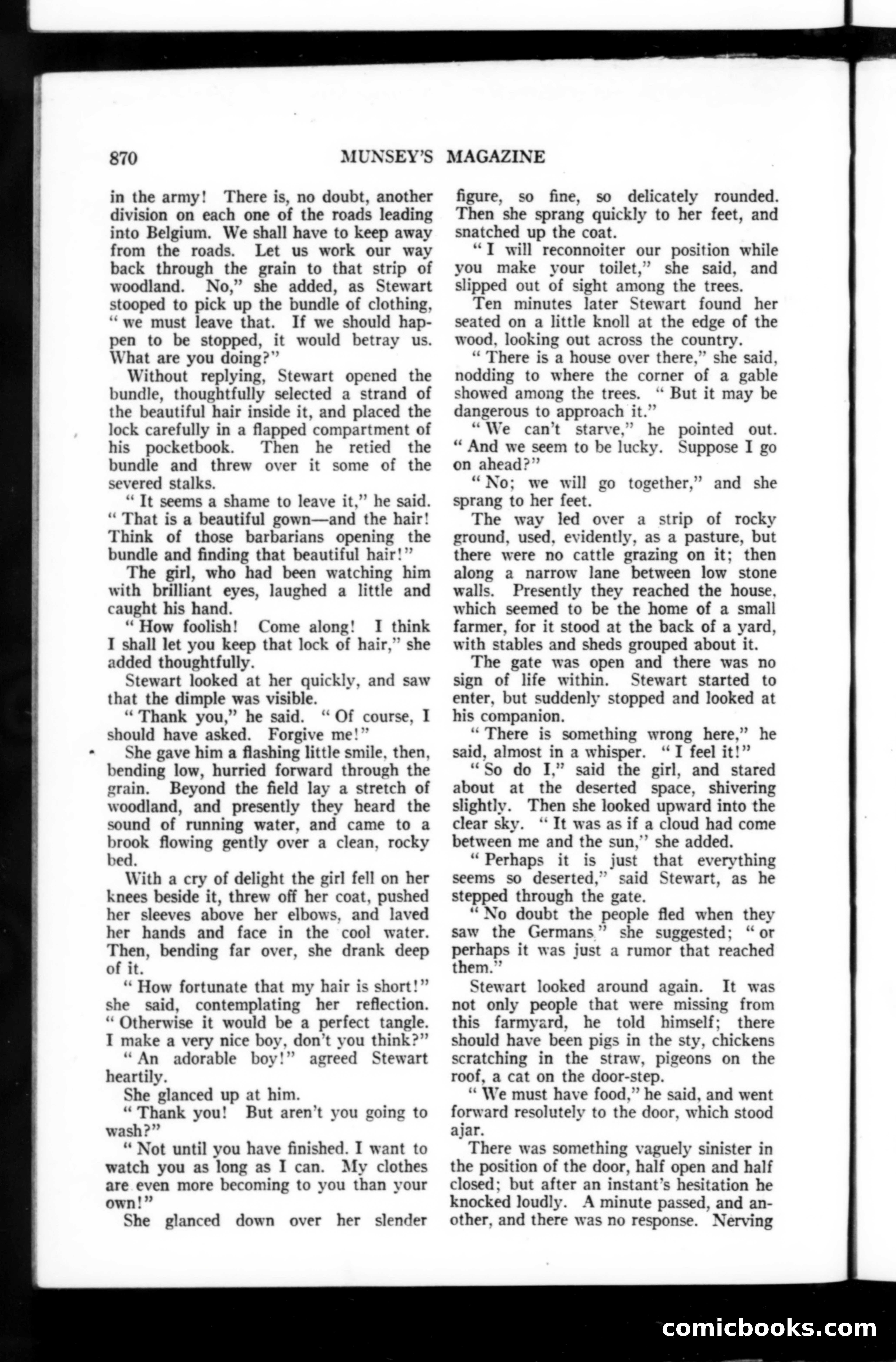 Munsey's Magazine, Vol. 53, No. 4 — page 172 of 209