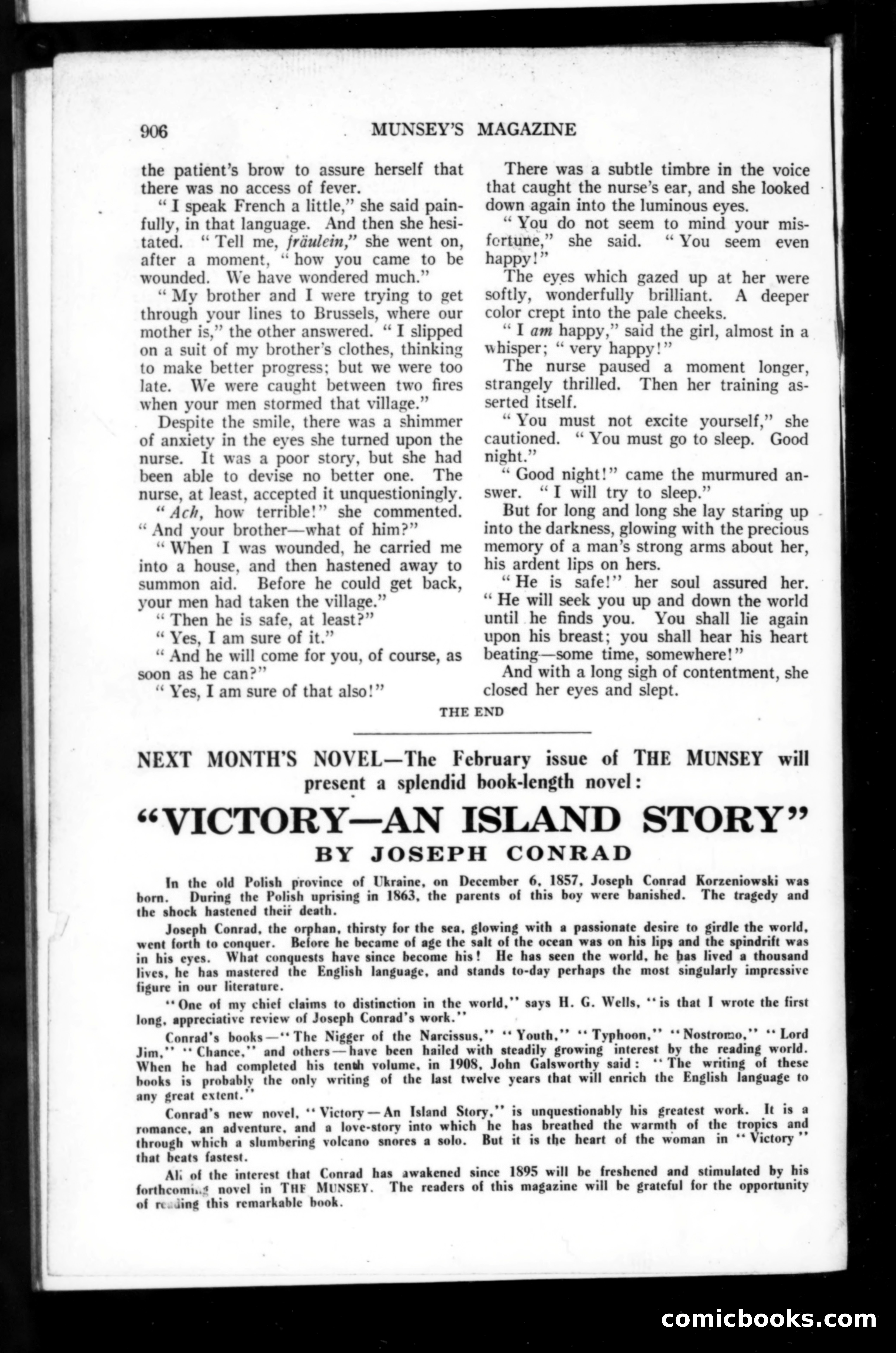 Munsey's Magazine, Vol. 53, No. 4 — page 208 of 209