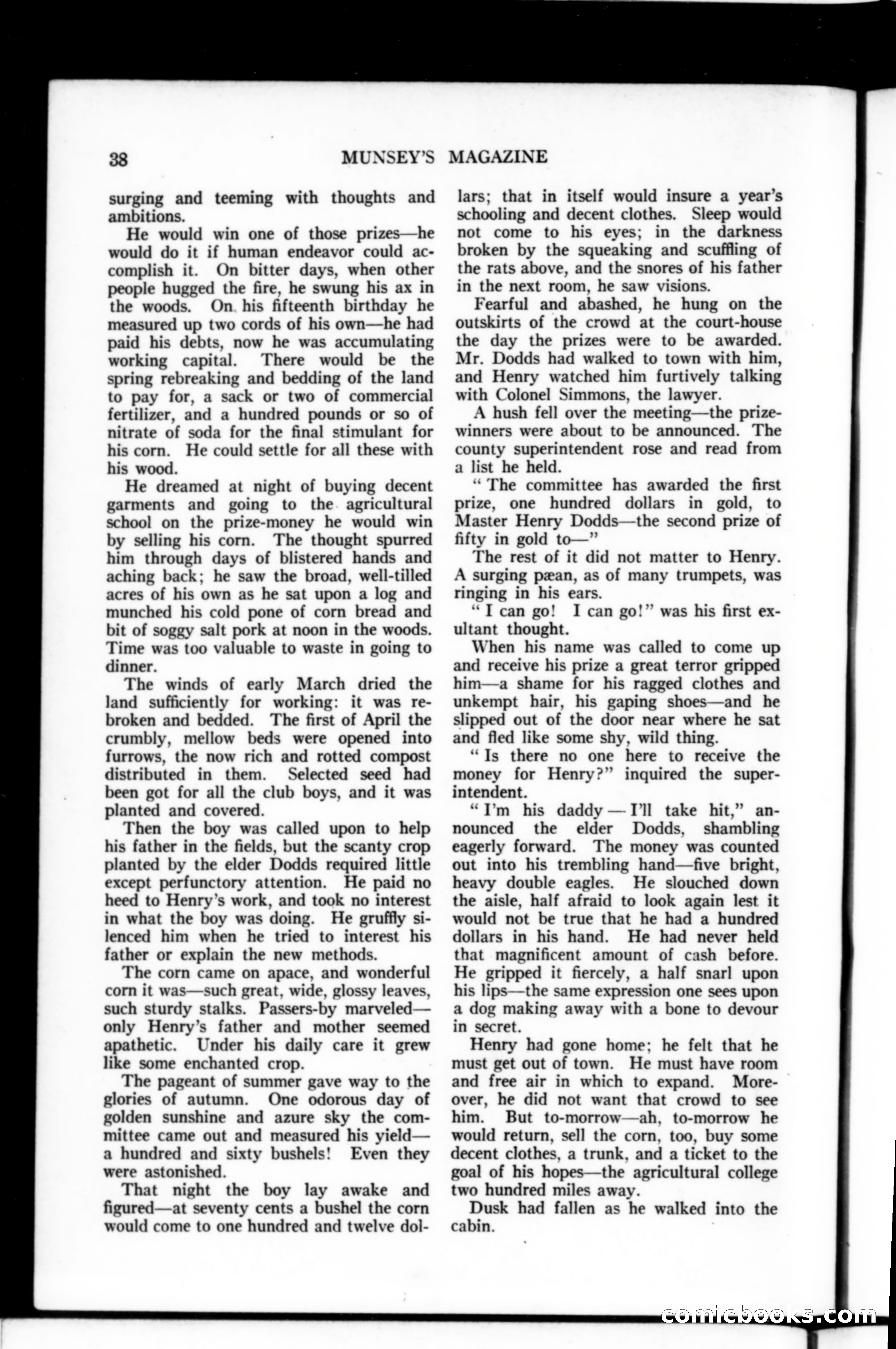 Munsey's Magazine, February 1915 — page 38 of 240