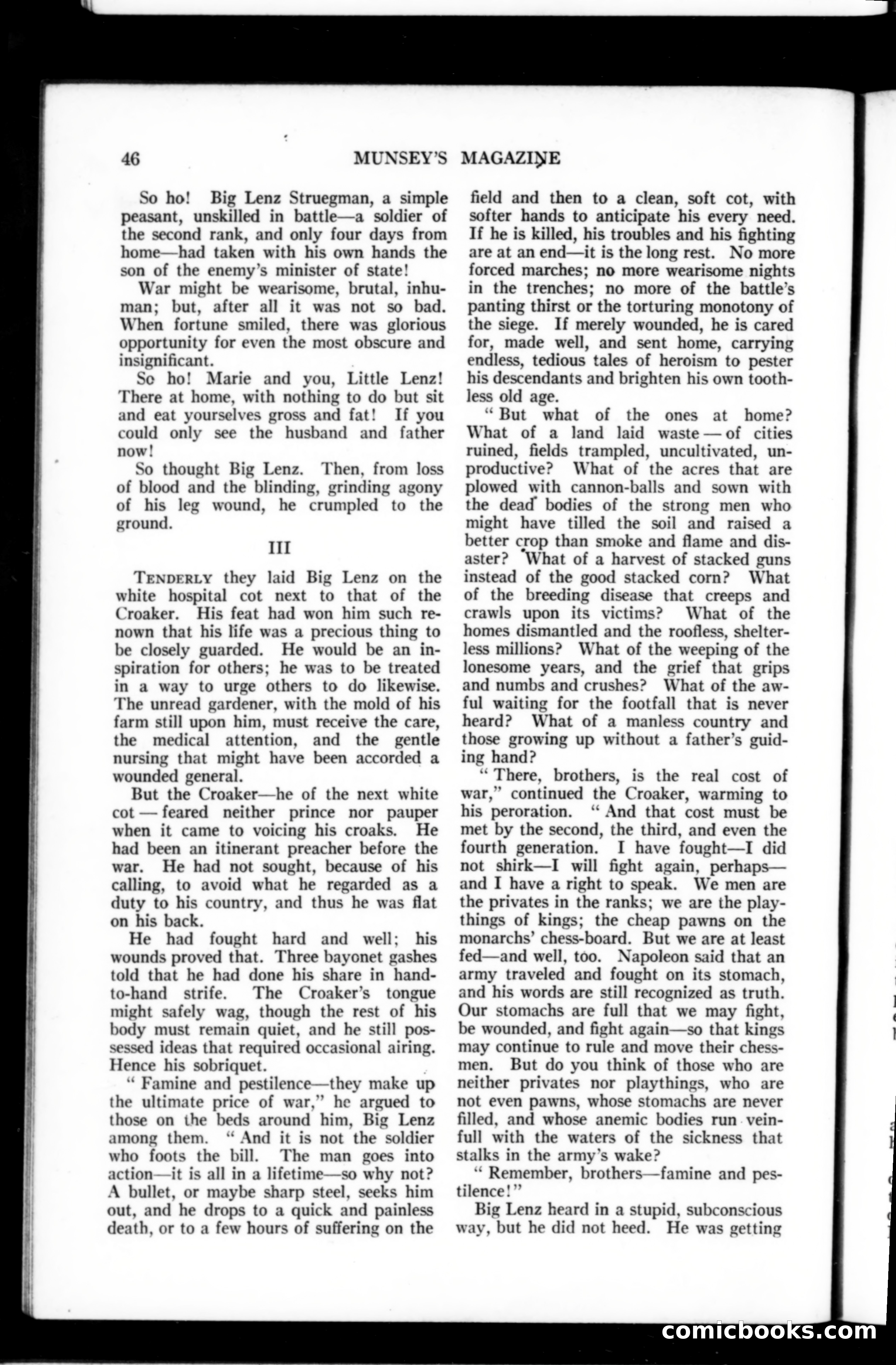 Munsey's Magazine, February 1915 — page 46 of 240