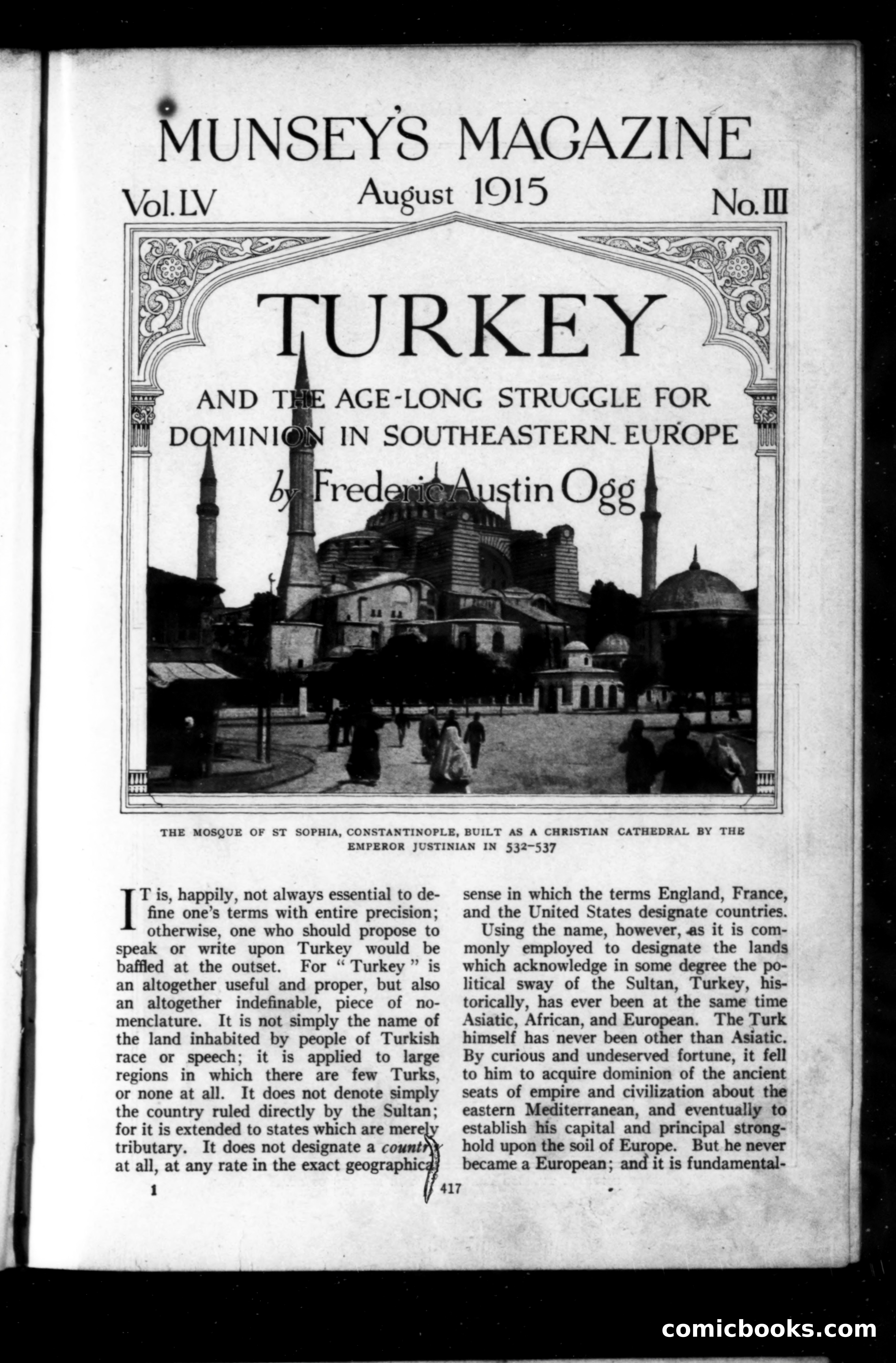 Munsey's Magazine, August 1915 — page 1 of 192