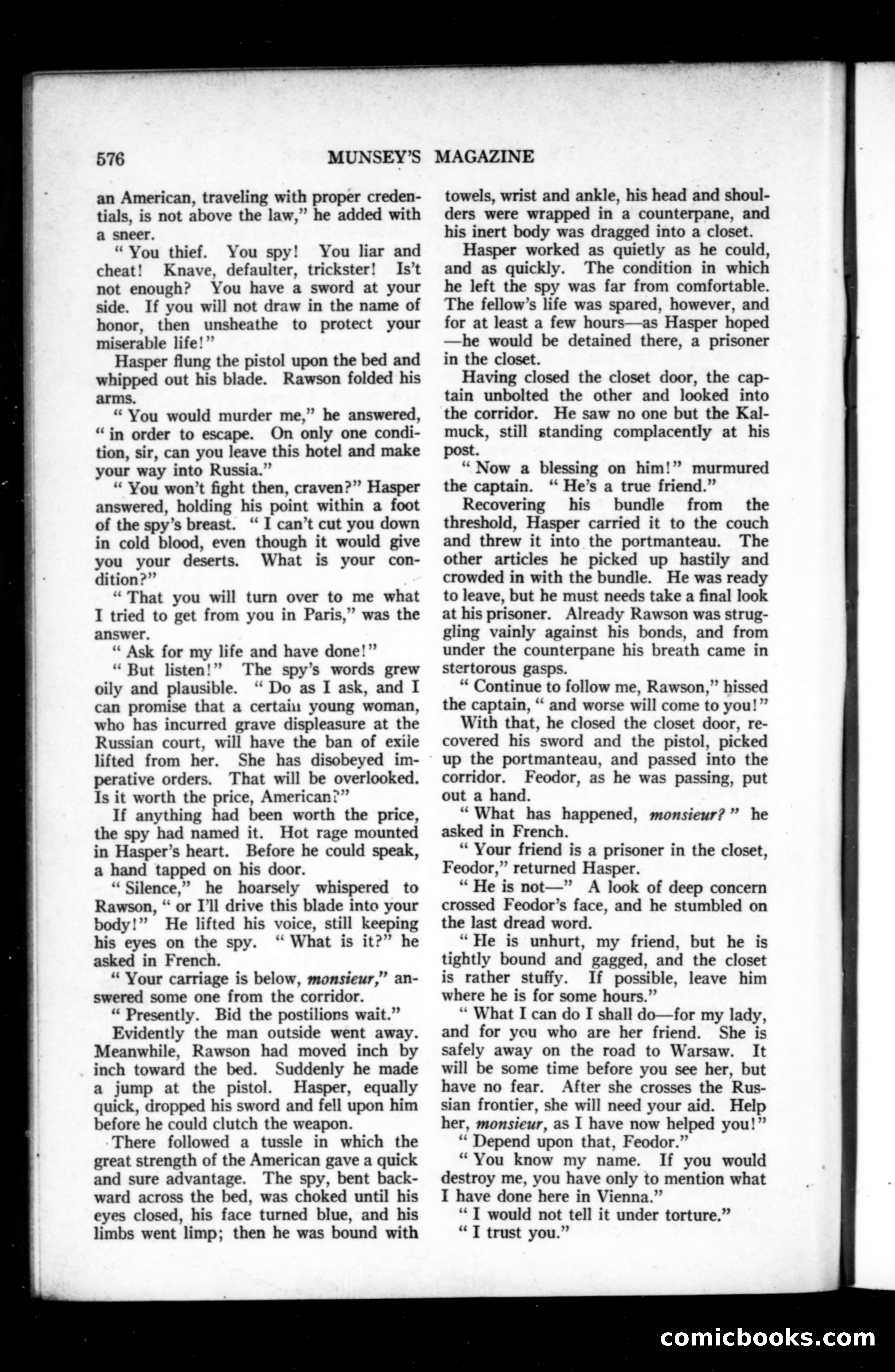 Munsey's Magazine, August 1915 — page 160 of 192