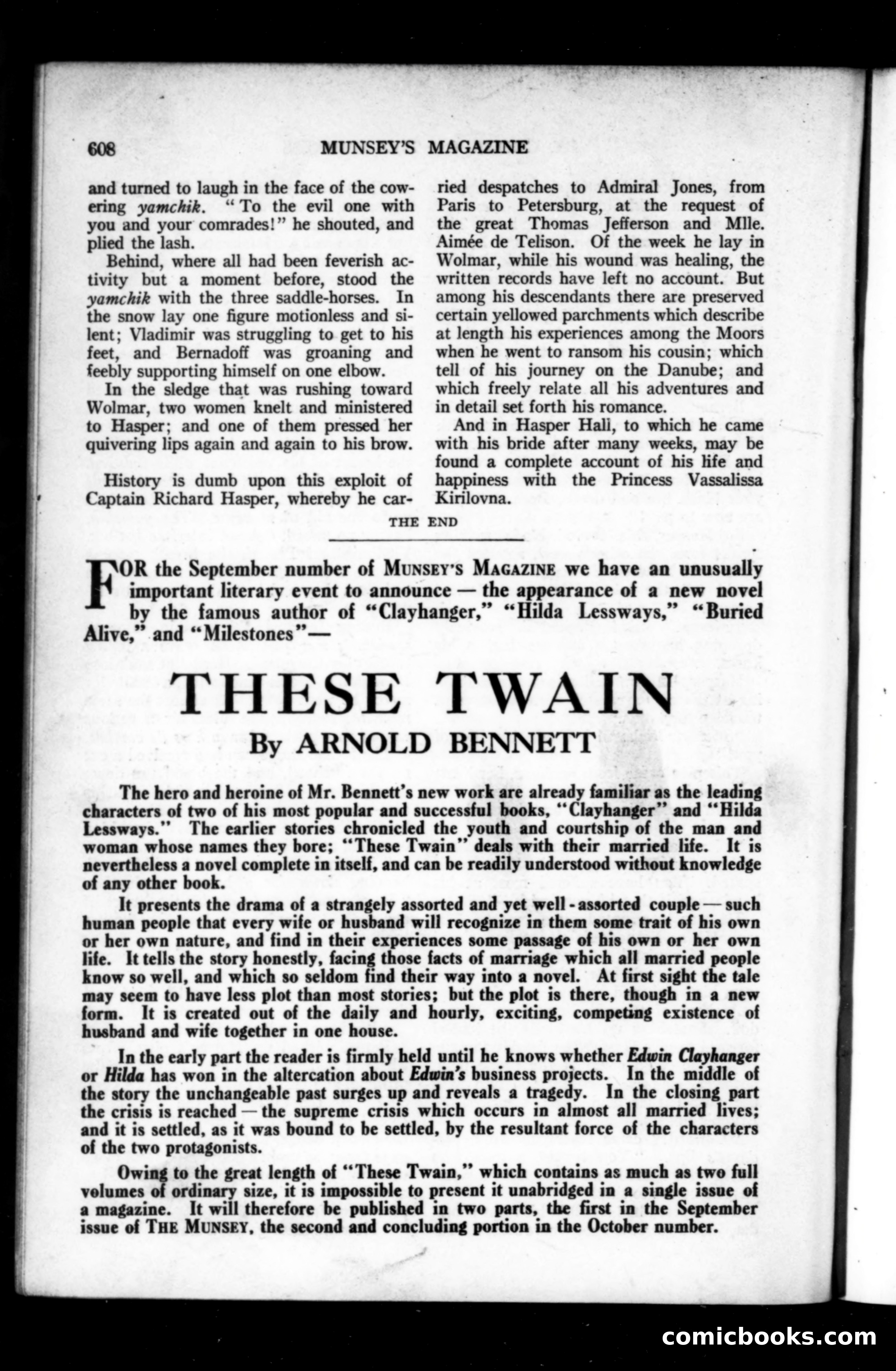 Munsey's Magazine, August 1915 — page 192 of 192