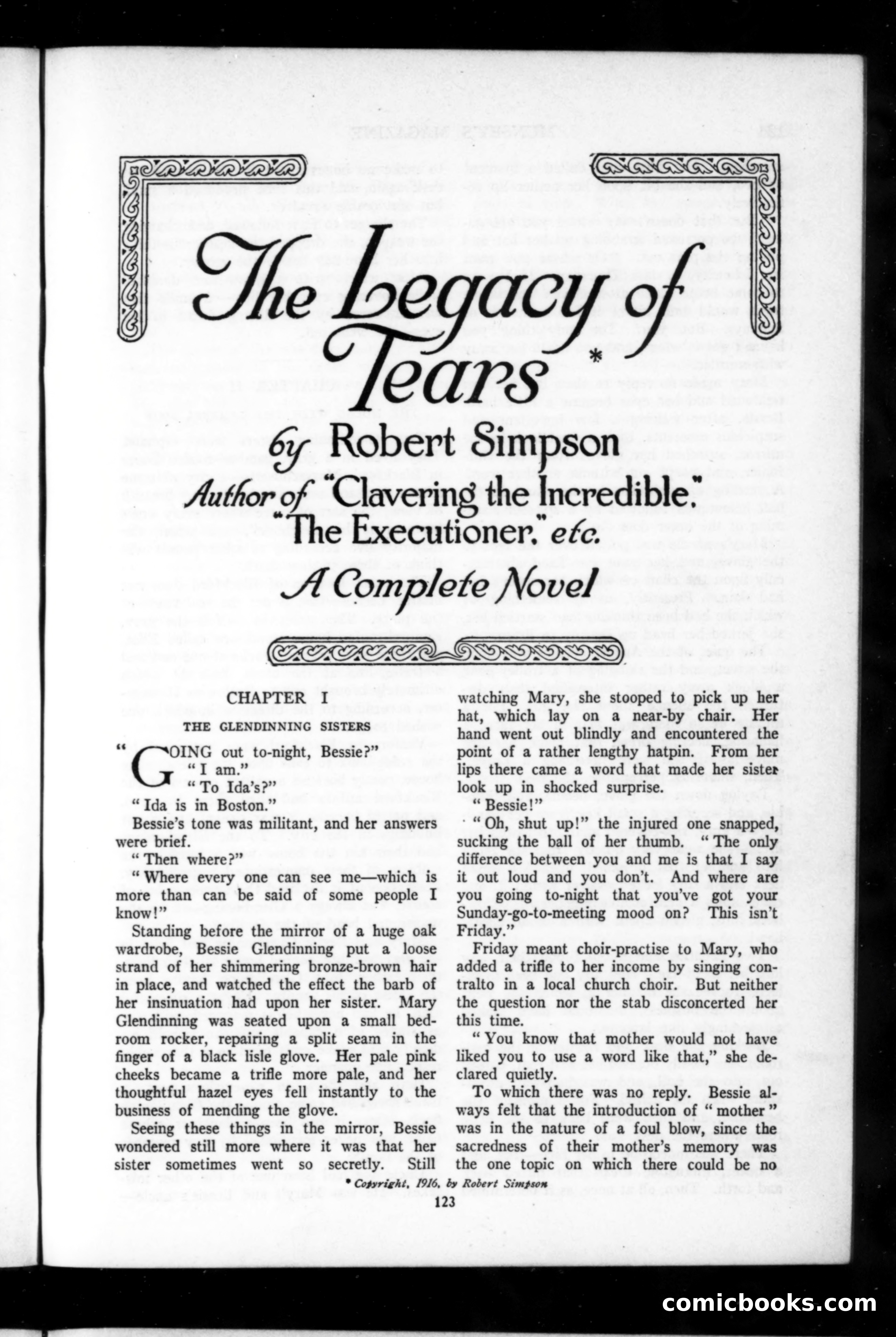 Munsey's Magazine, February 1916 — page 123 of 192