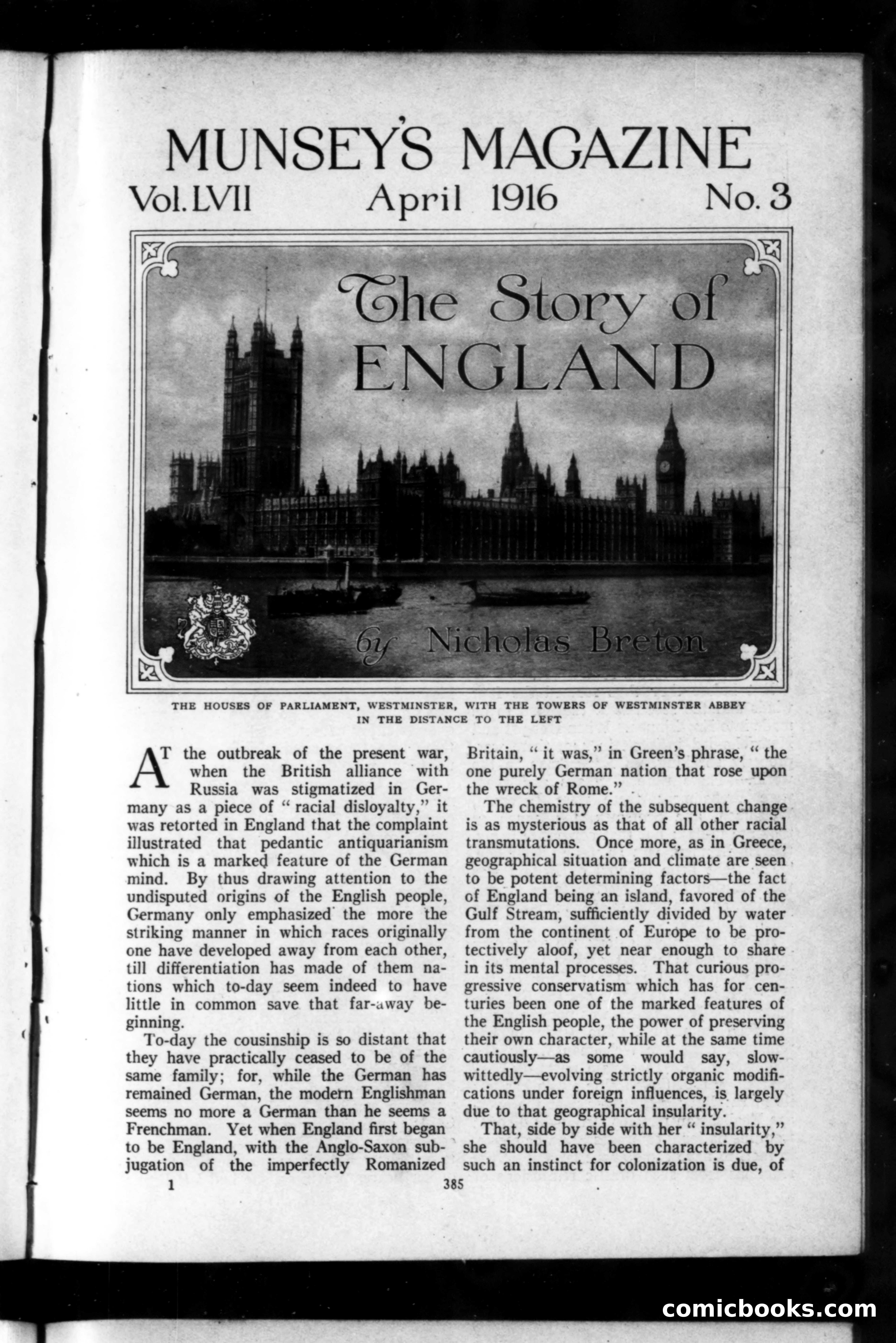 Munsey's Magazine, April 1916 — page 1 of 192