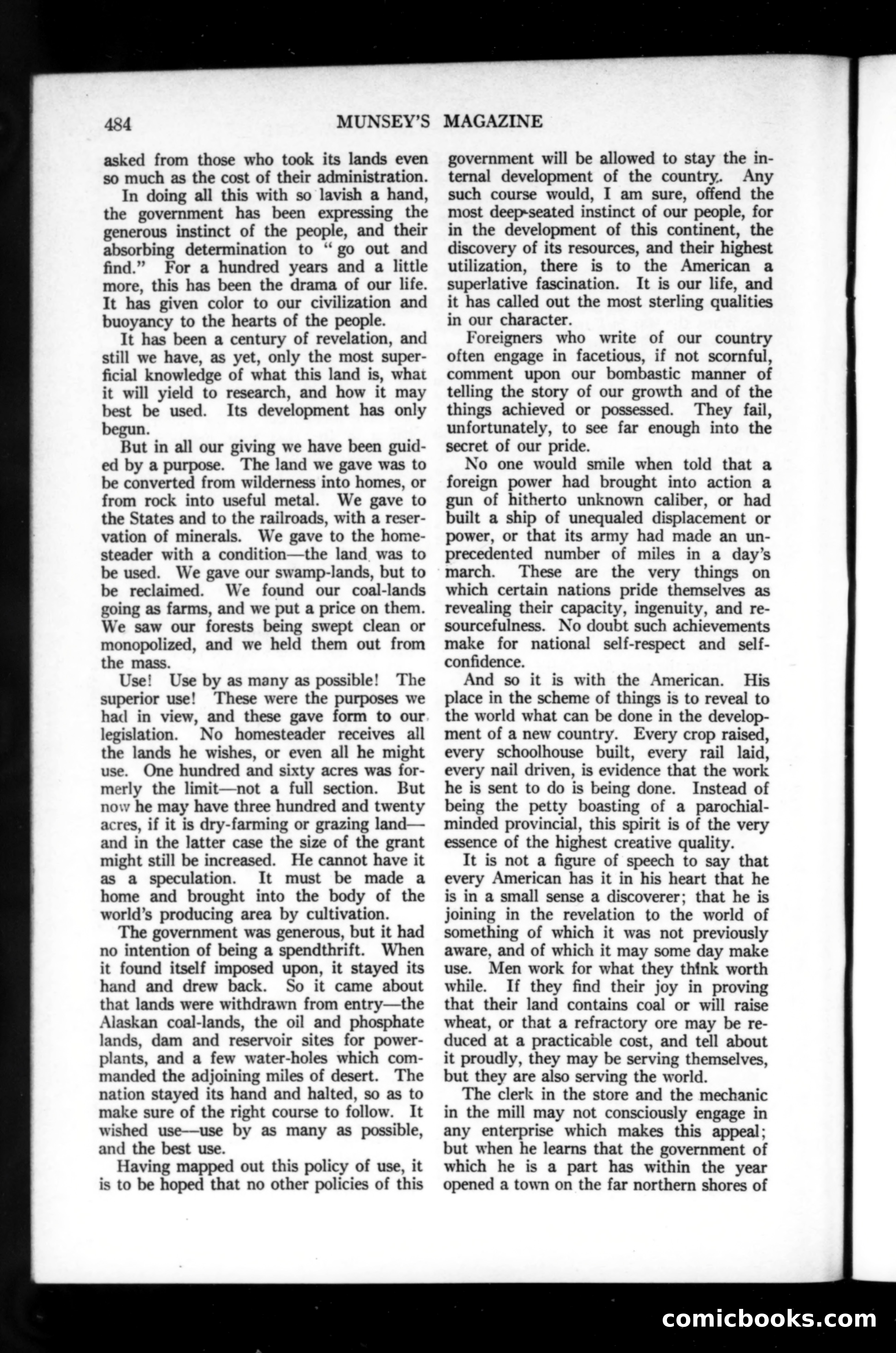 Munsey's Magazine, April 1916 — page 100 of 192