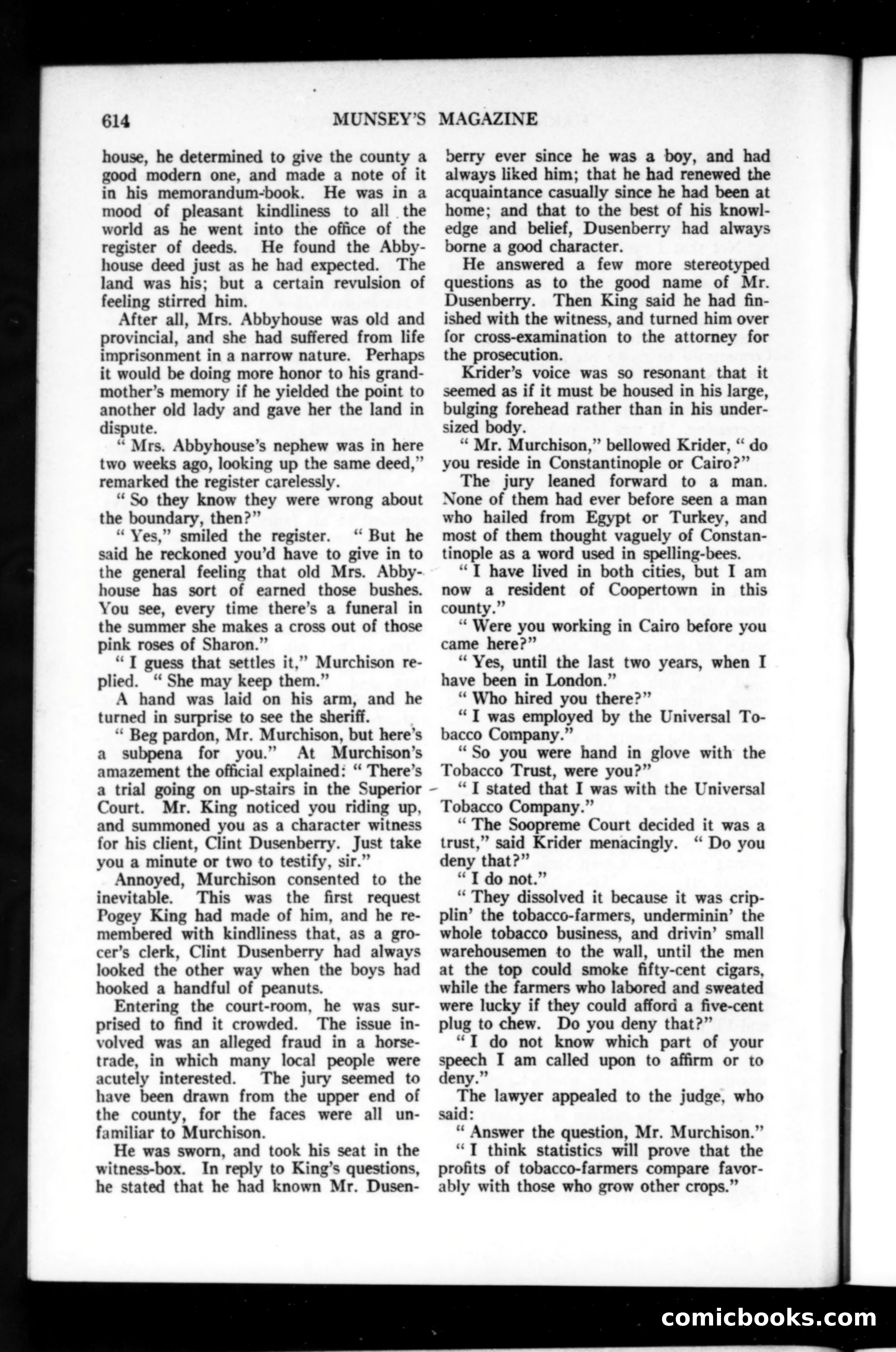 Munsey's Magazine, May 1916 — page 38 of 193