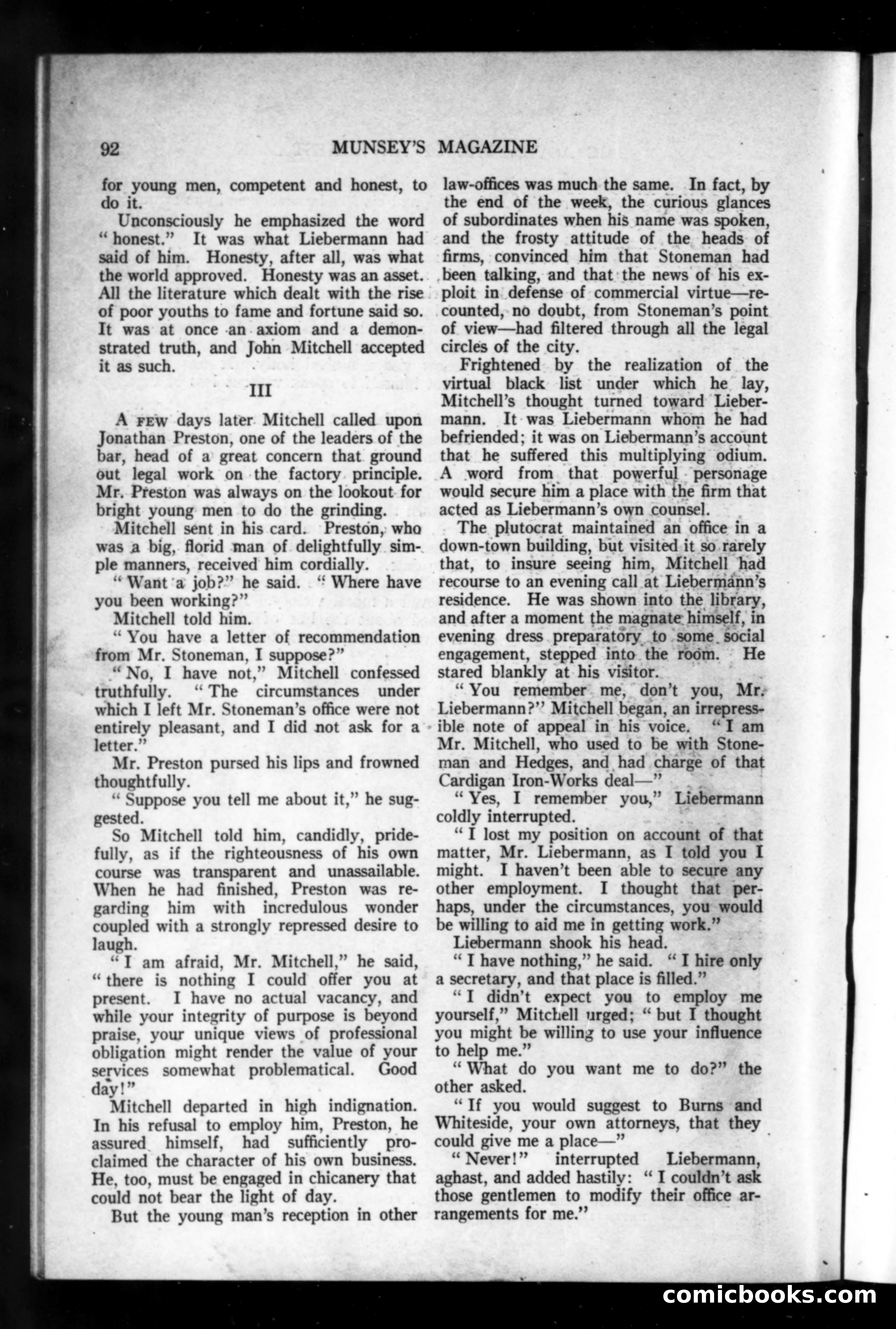 Munsey's Magazine, June 1916 — page 92 of 192