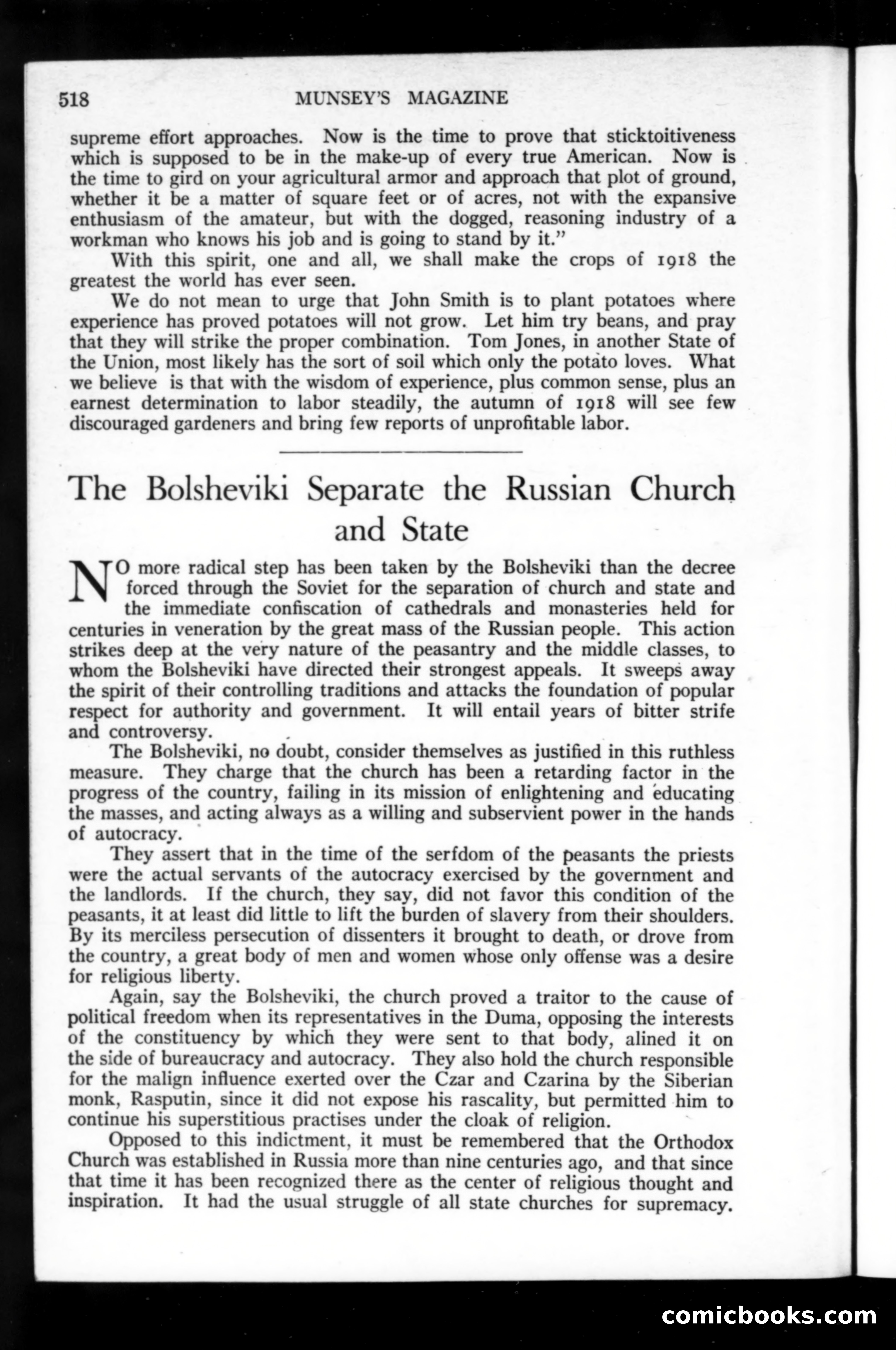 Munsey's Magazine, April 1918 — page 62 of 264