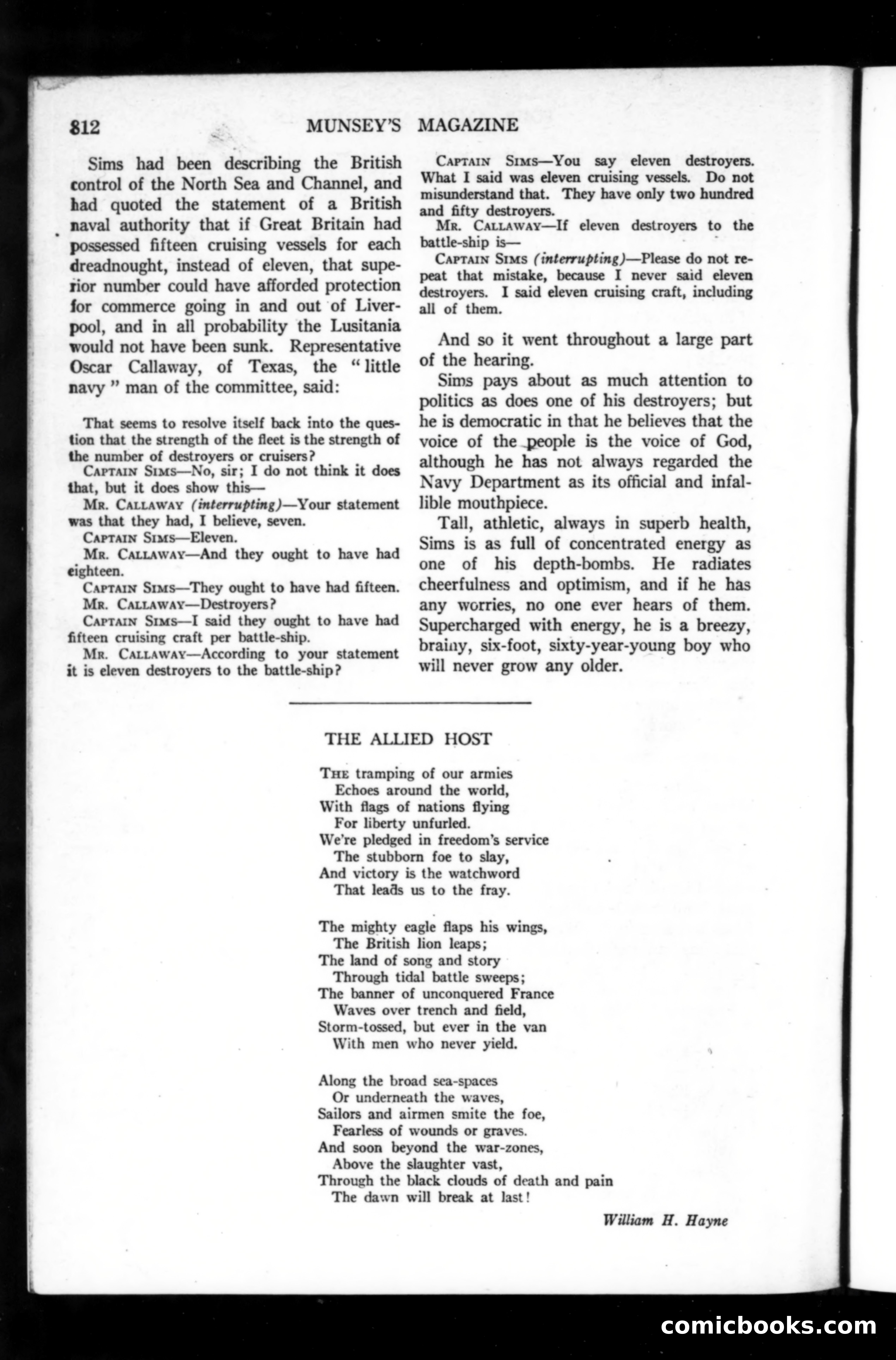 Munsey's Magazine, May 1918 — page 92 of 249