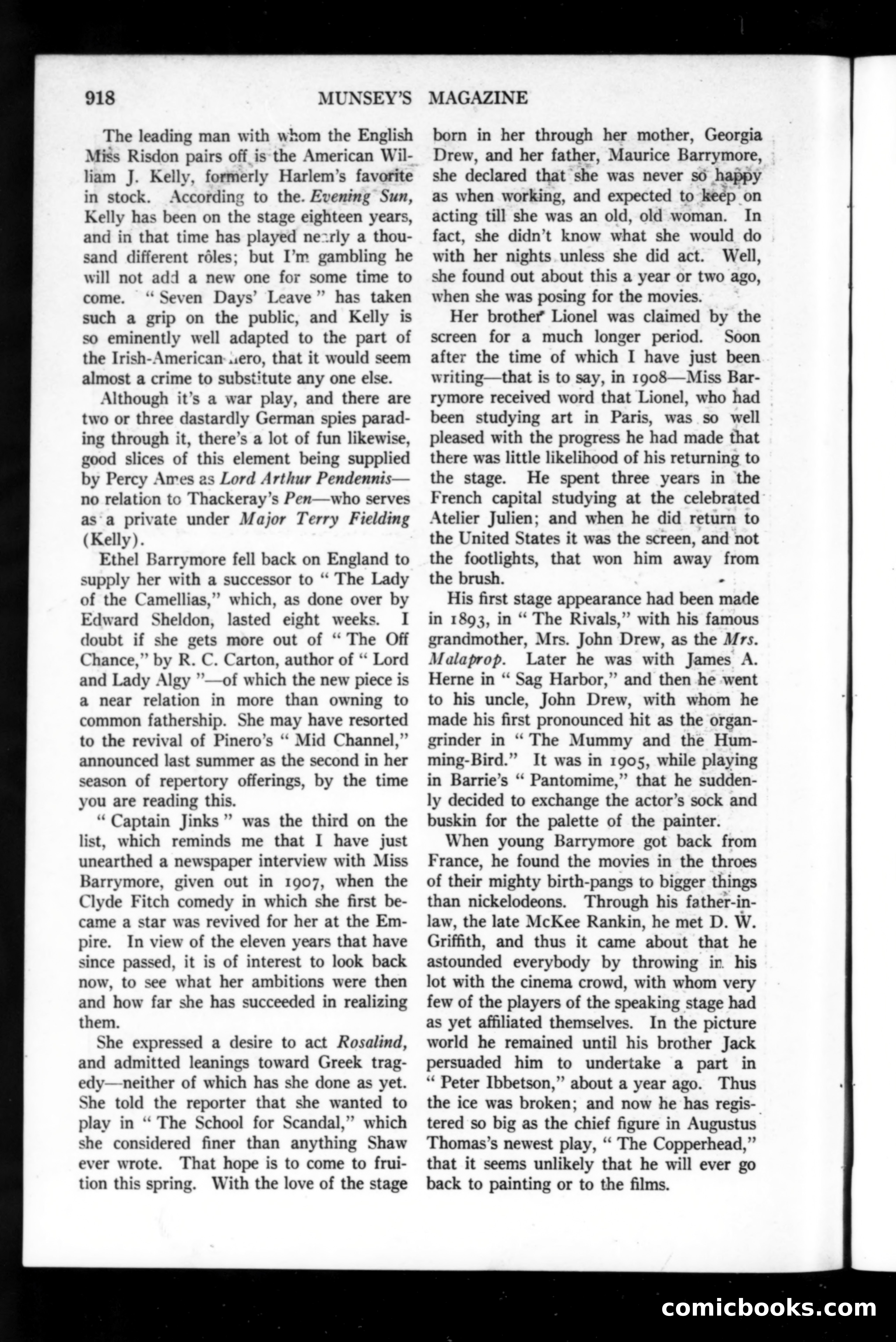 Munsey's Magazine, May 1918 — page 198 of 249