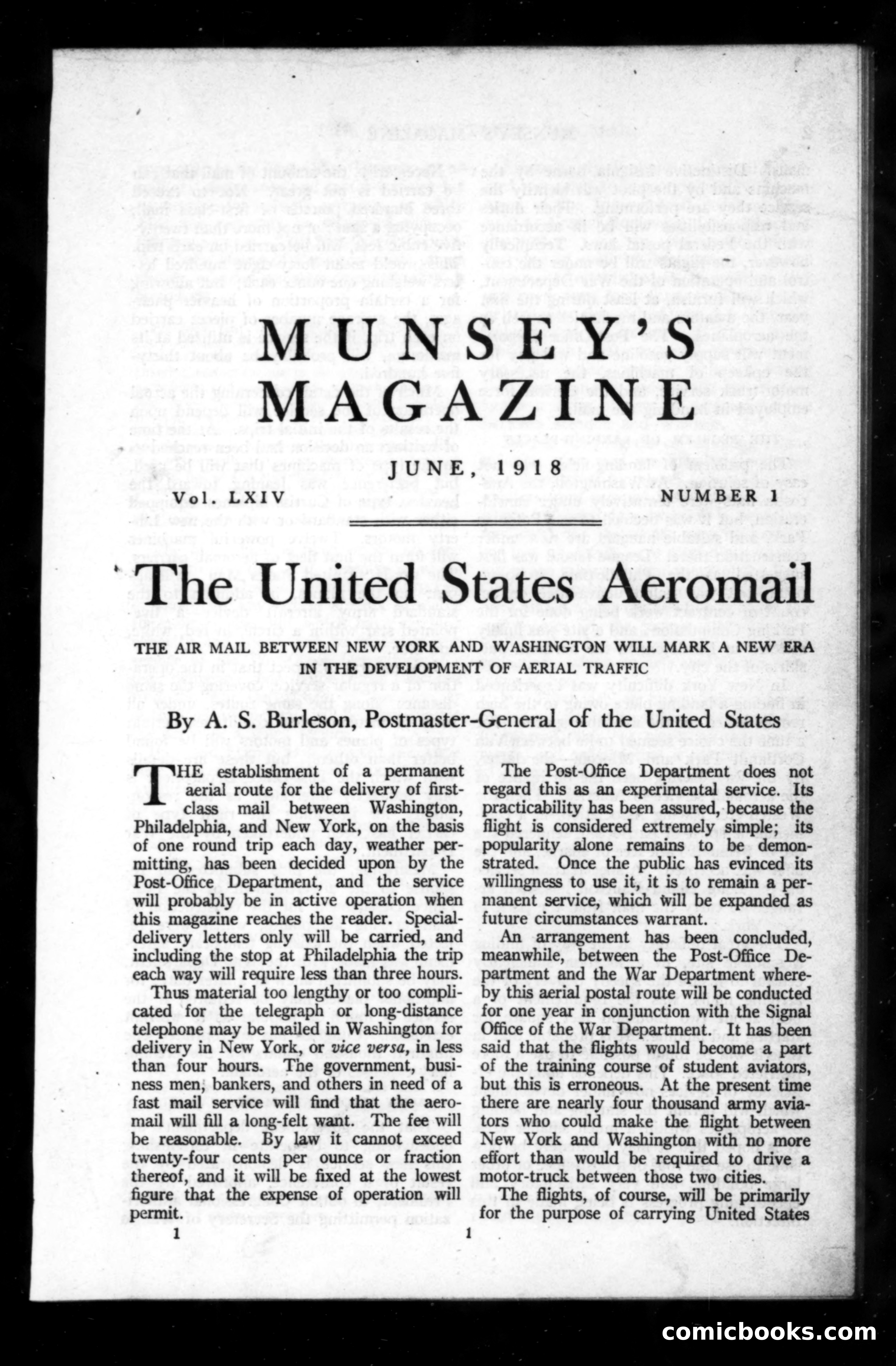 Munsey's Magazine, June 1918 — page 1 of 232