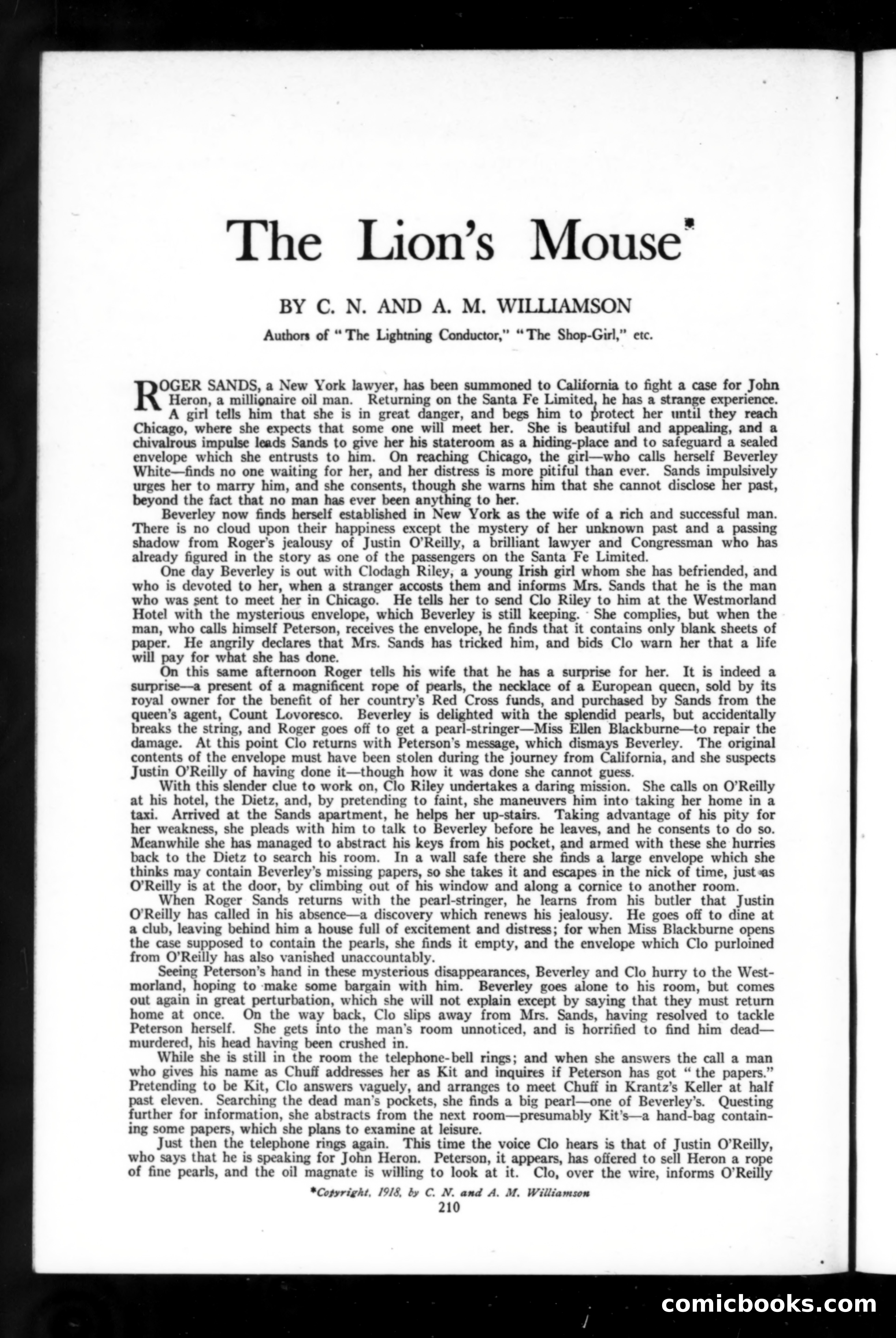 Munsey's Magazine, June 1918 — page 210 of 232