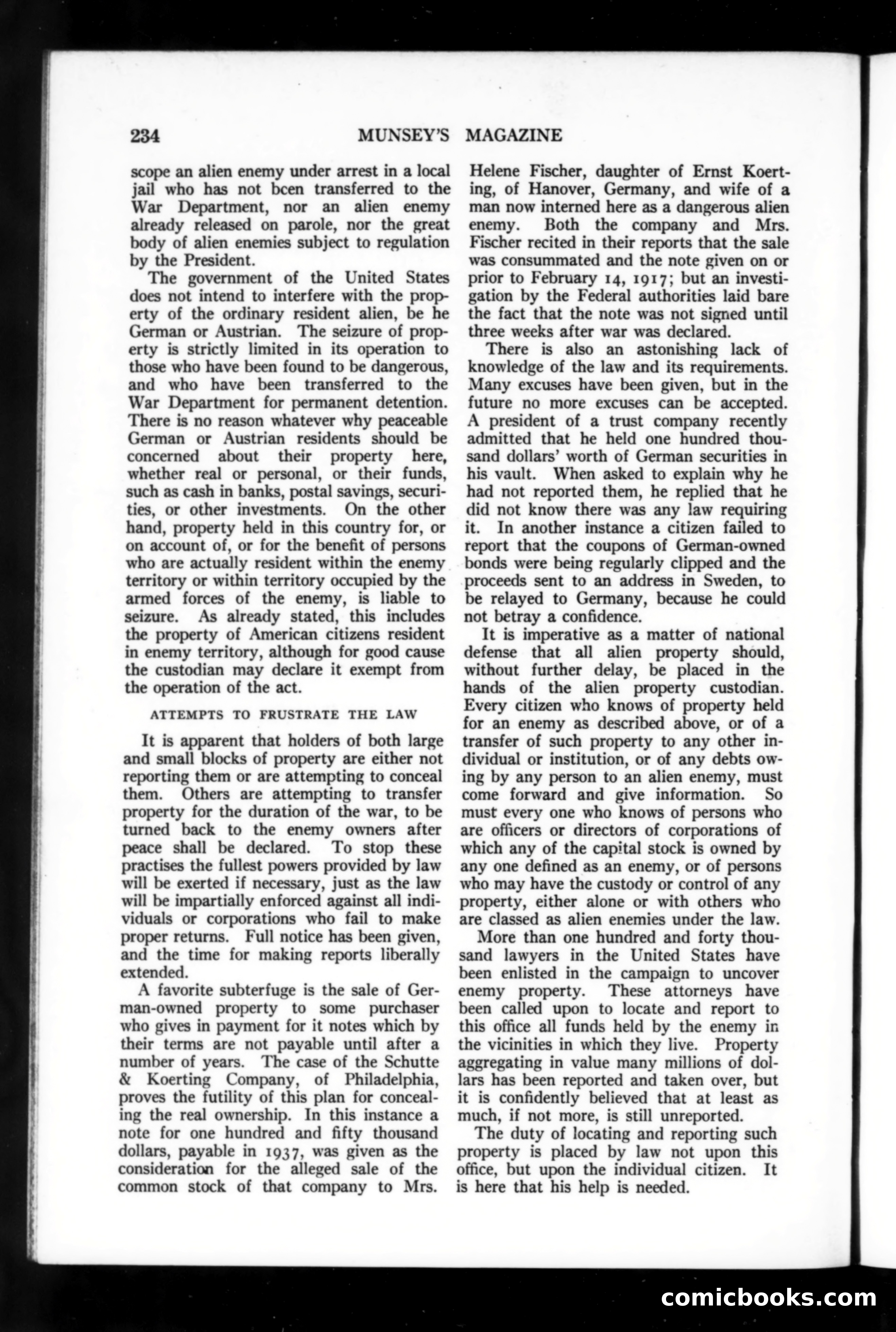 Munsey's Magazine, July 1918 — page 2 of 232