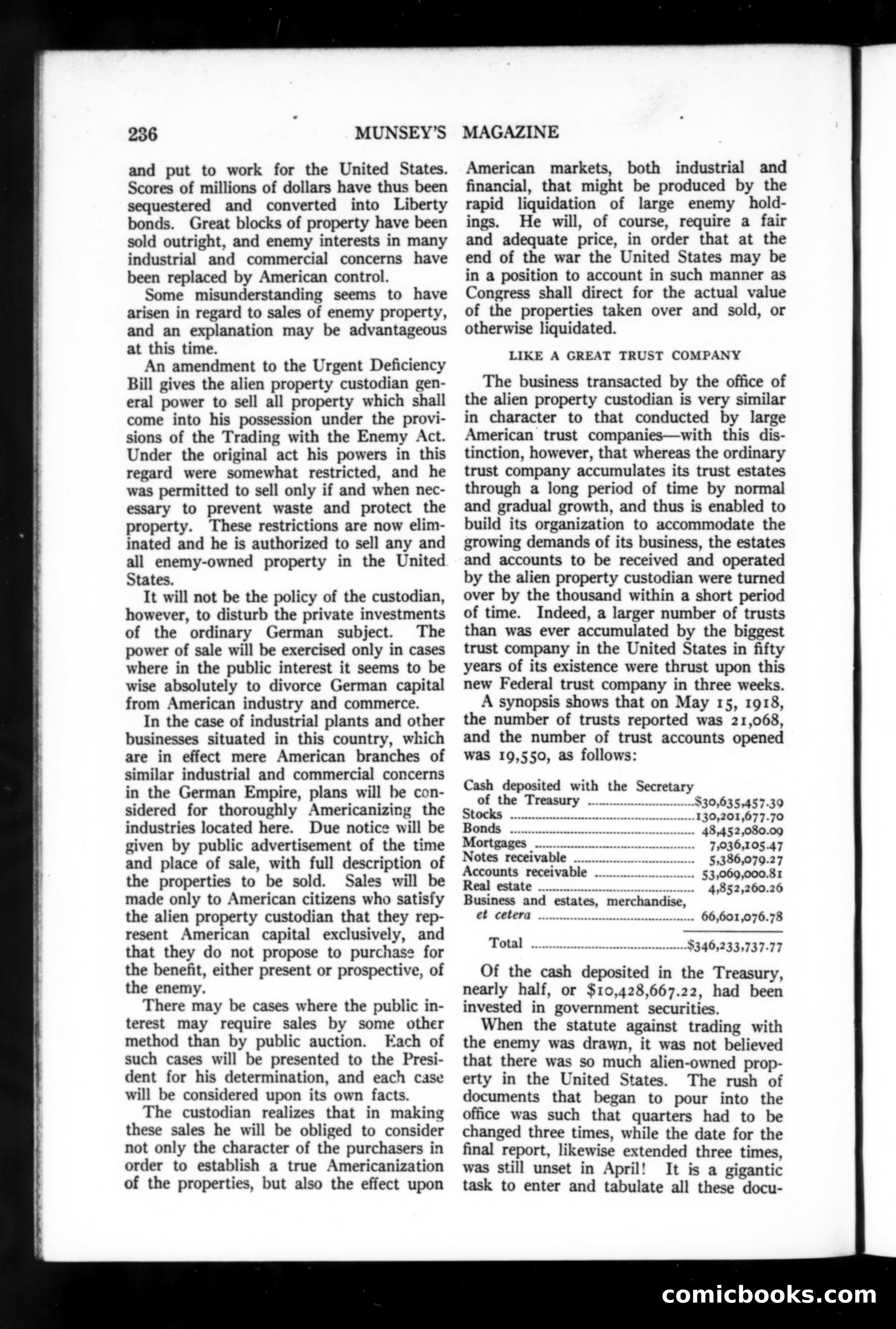 Munsey's Magazine, July 1918 — page 4 of 232