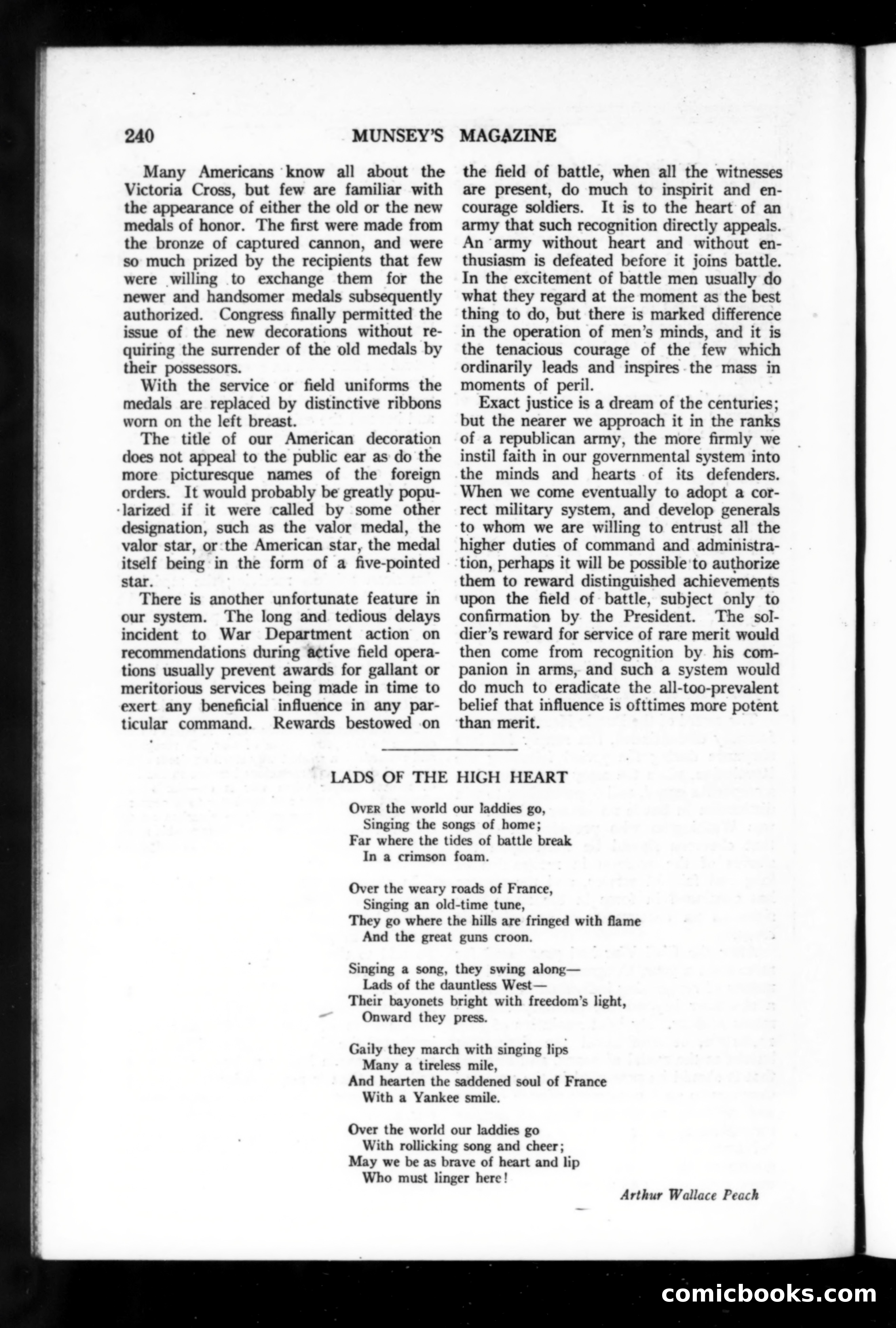 Munsey's Magazine, July 1918 — page 8 of 232