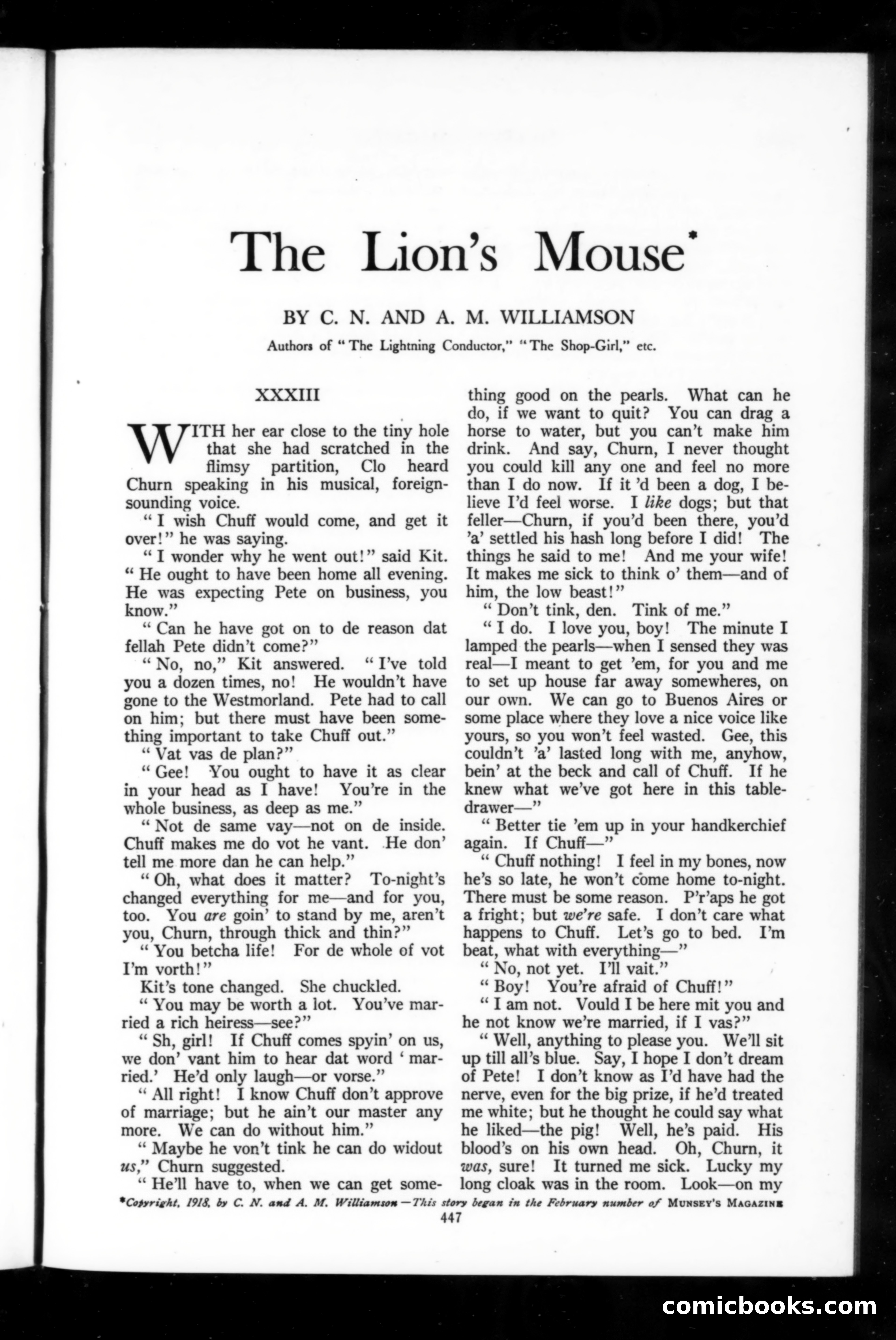 Munsey's Magazine, July 1918 — page 215 of 232