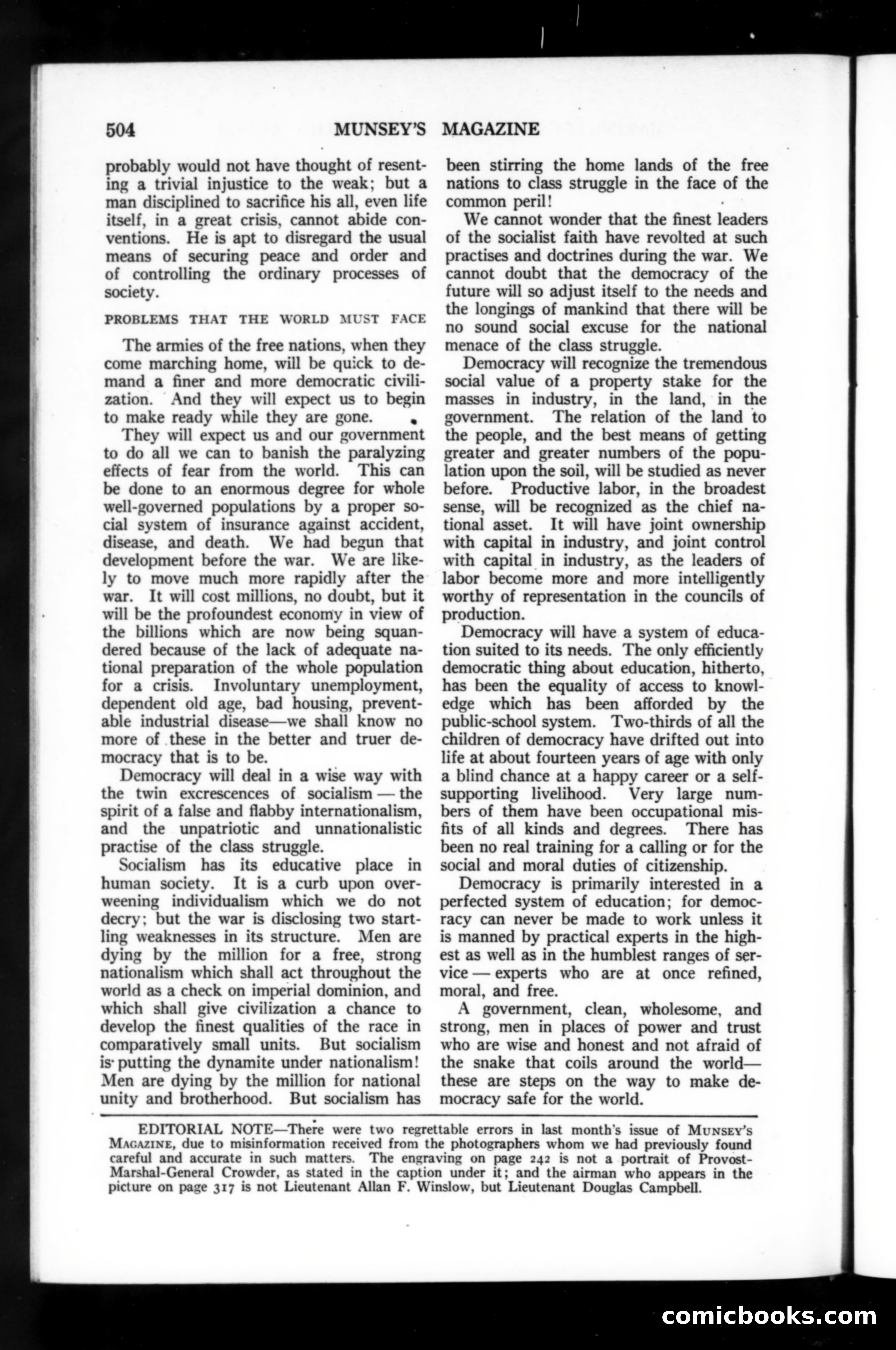 Munsey's Magazine, August 1918 — page 40 of 232