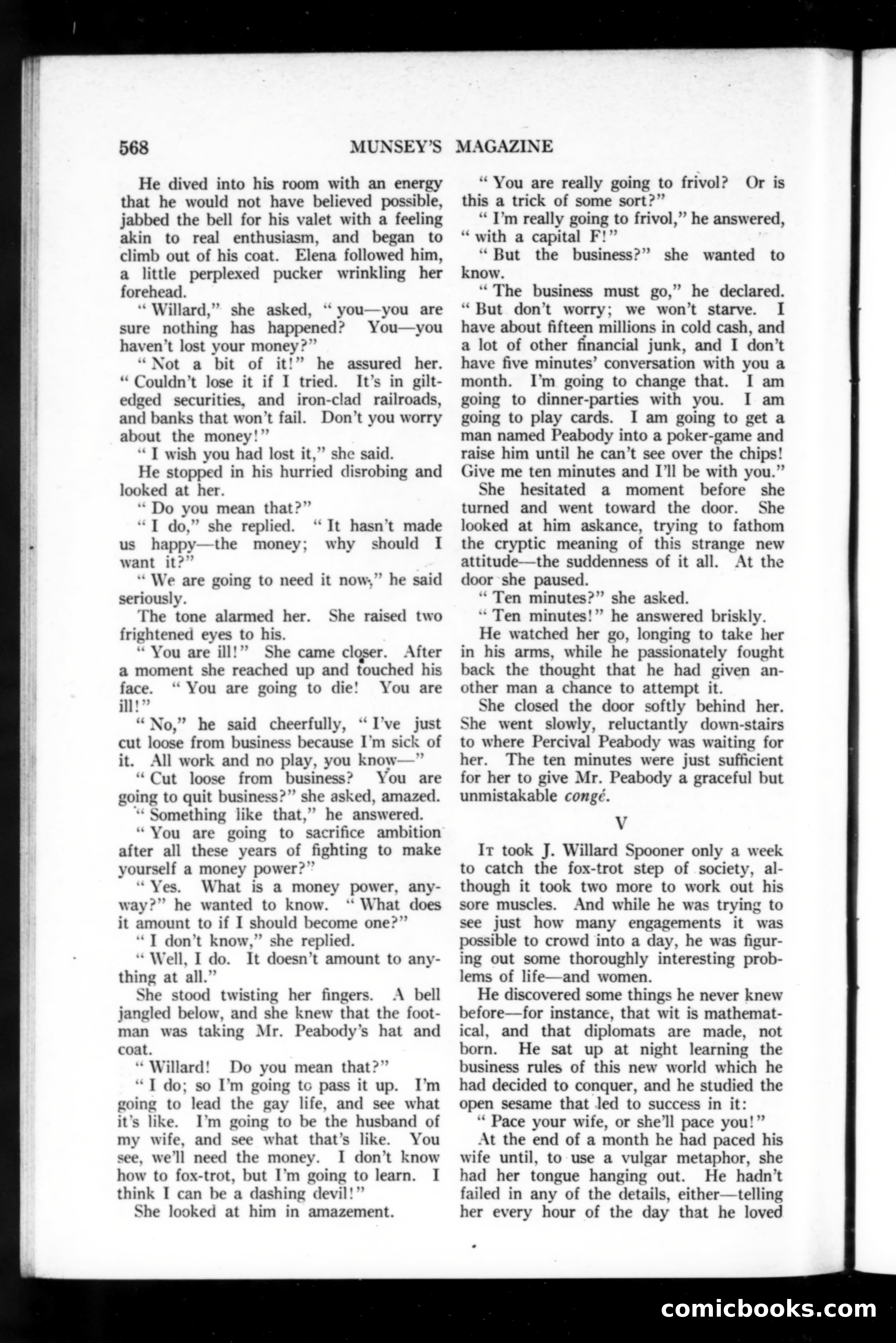 Munsey's Magazine, August 1918 — page 104 of 232