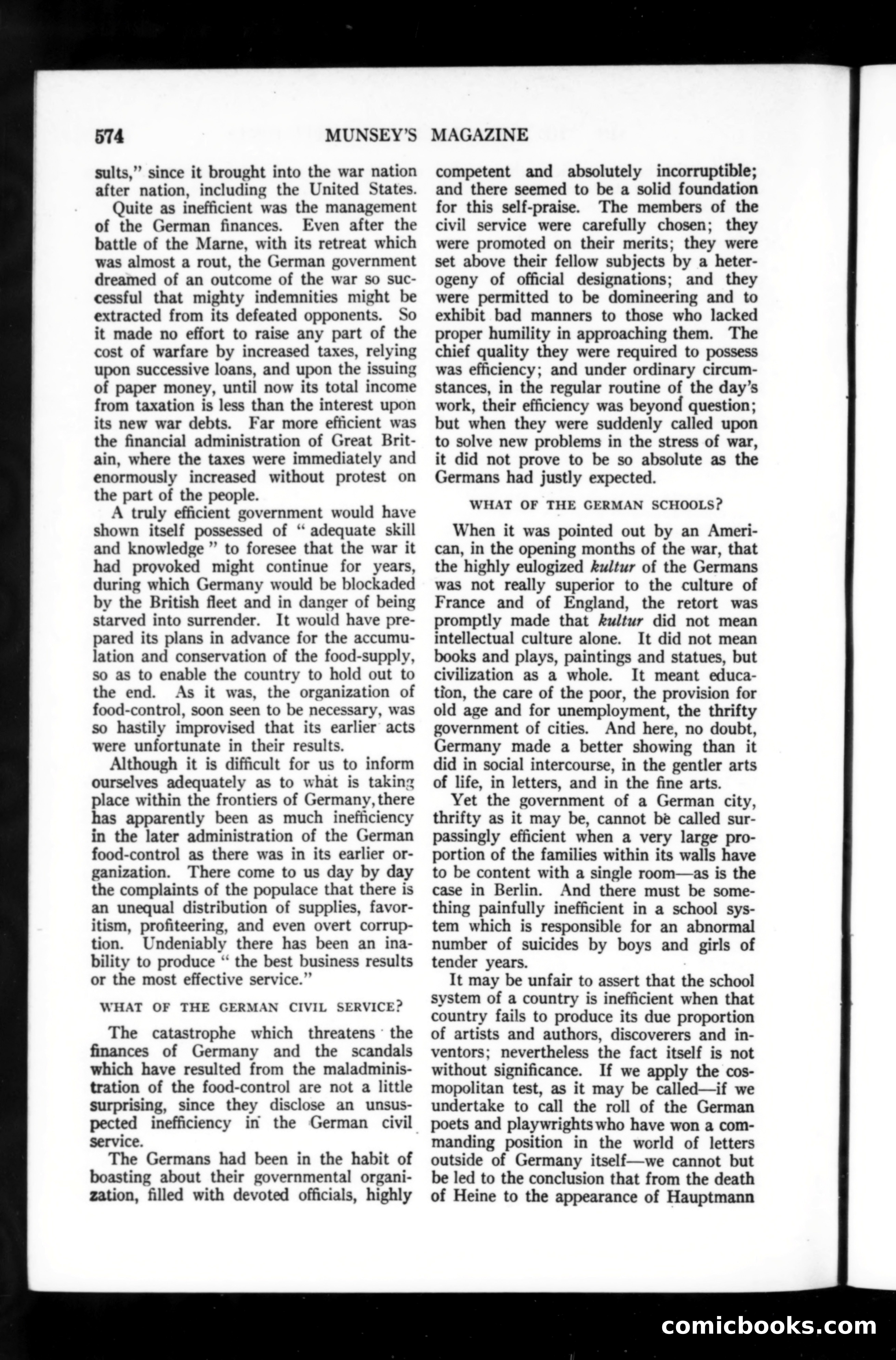 Munsey's Magazine, August 1918 — page 110 of 232