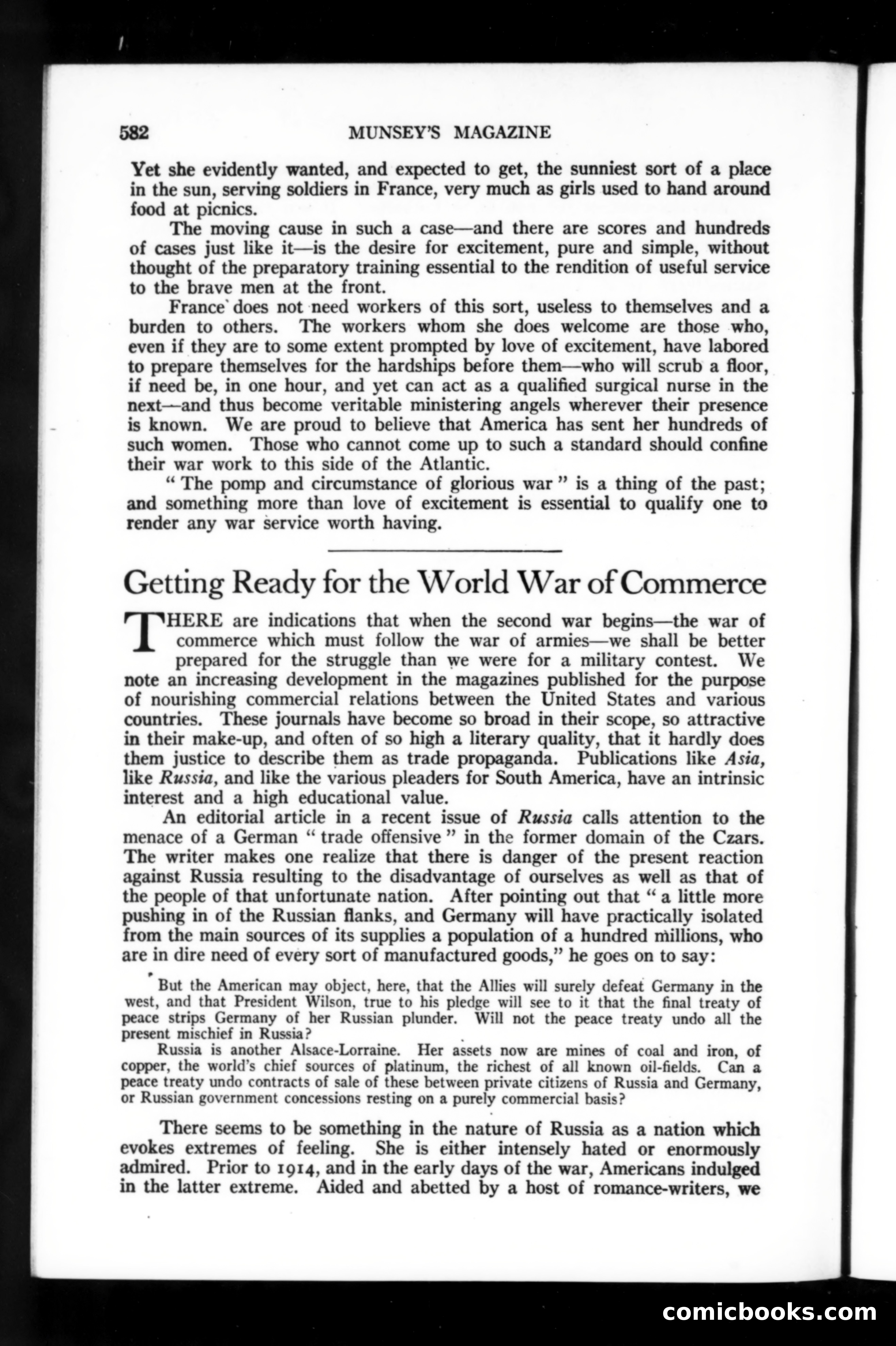 Munsey's Magazine, August 1918 — page 118 of 232