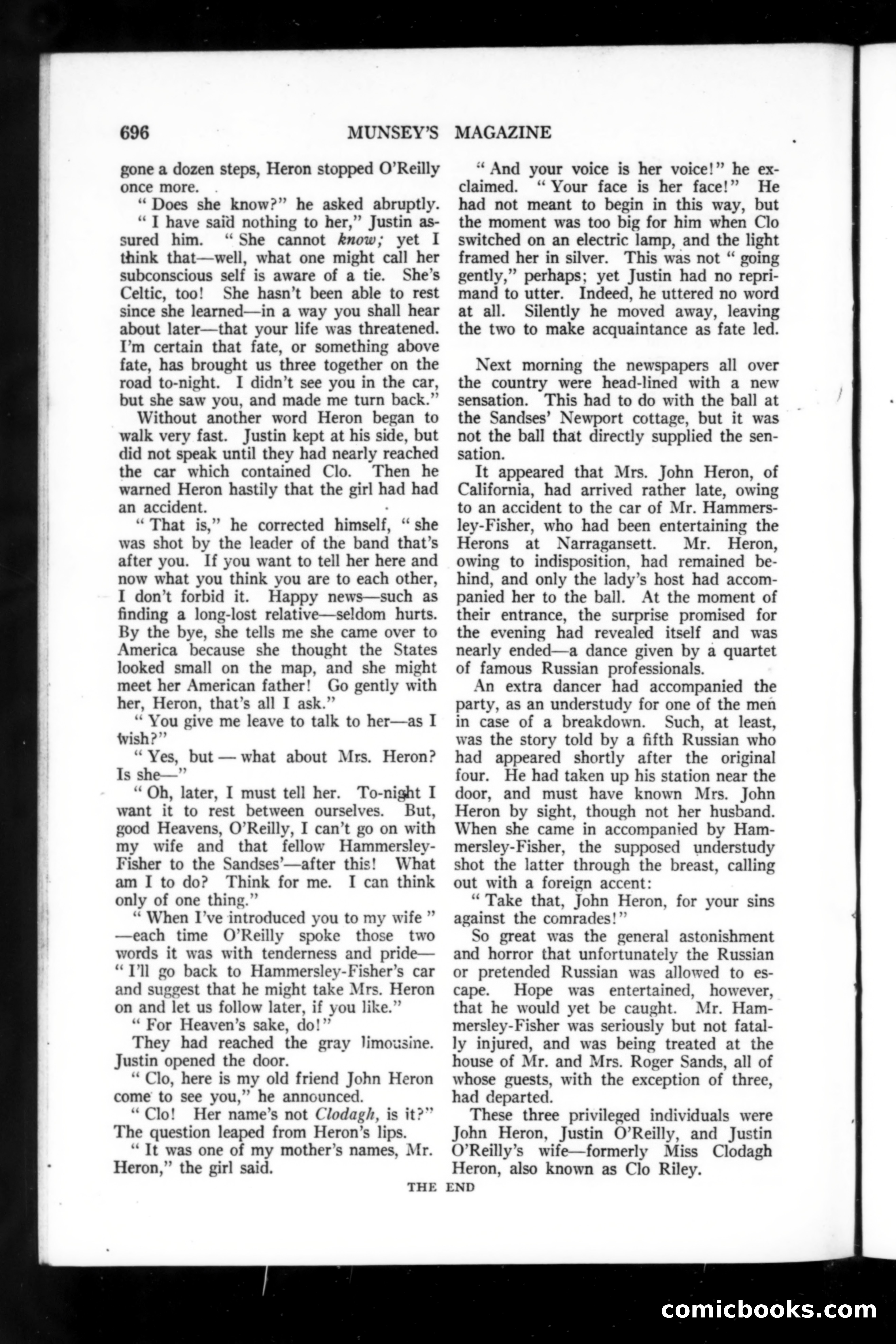 Munsey's Magazine, August 1918 — page 232 of 232
