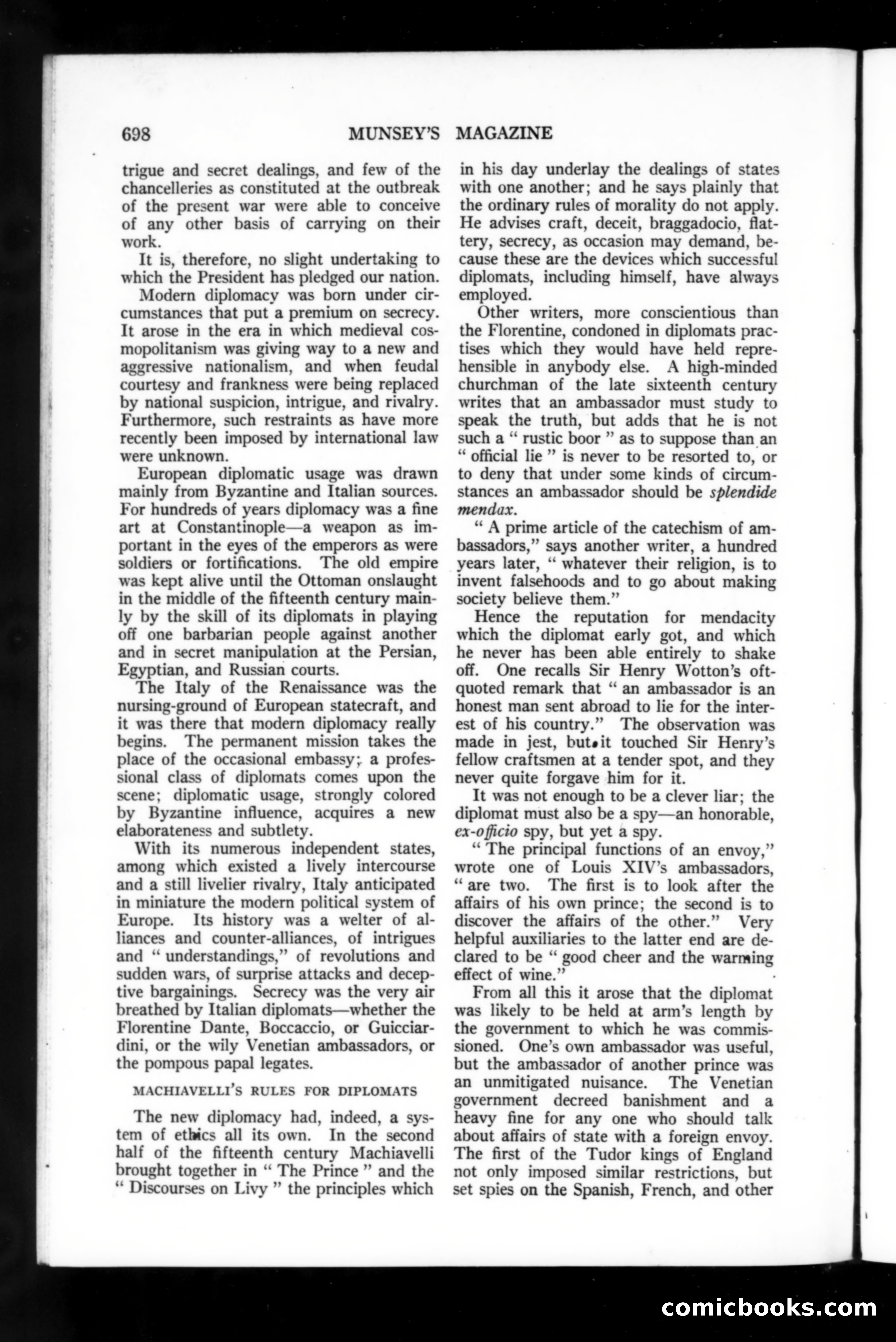 Munsey's Magazine, September 1918 — page 2 of 201