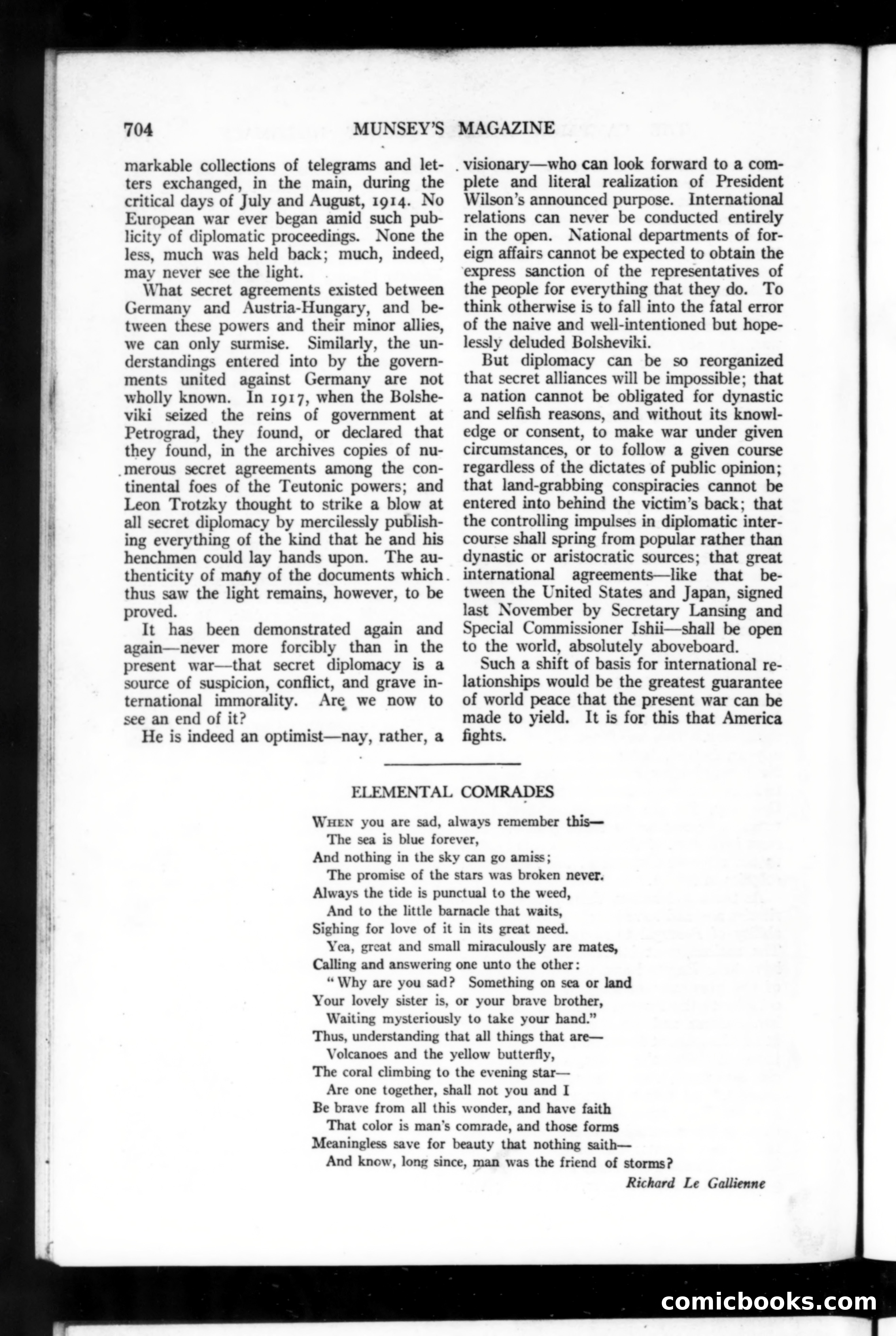 Munsey's Magazine, September 1918 — page 8 of 201