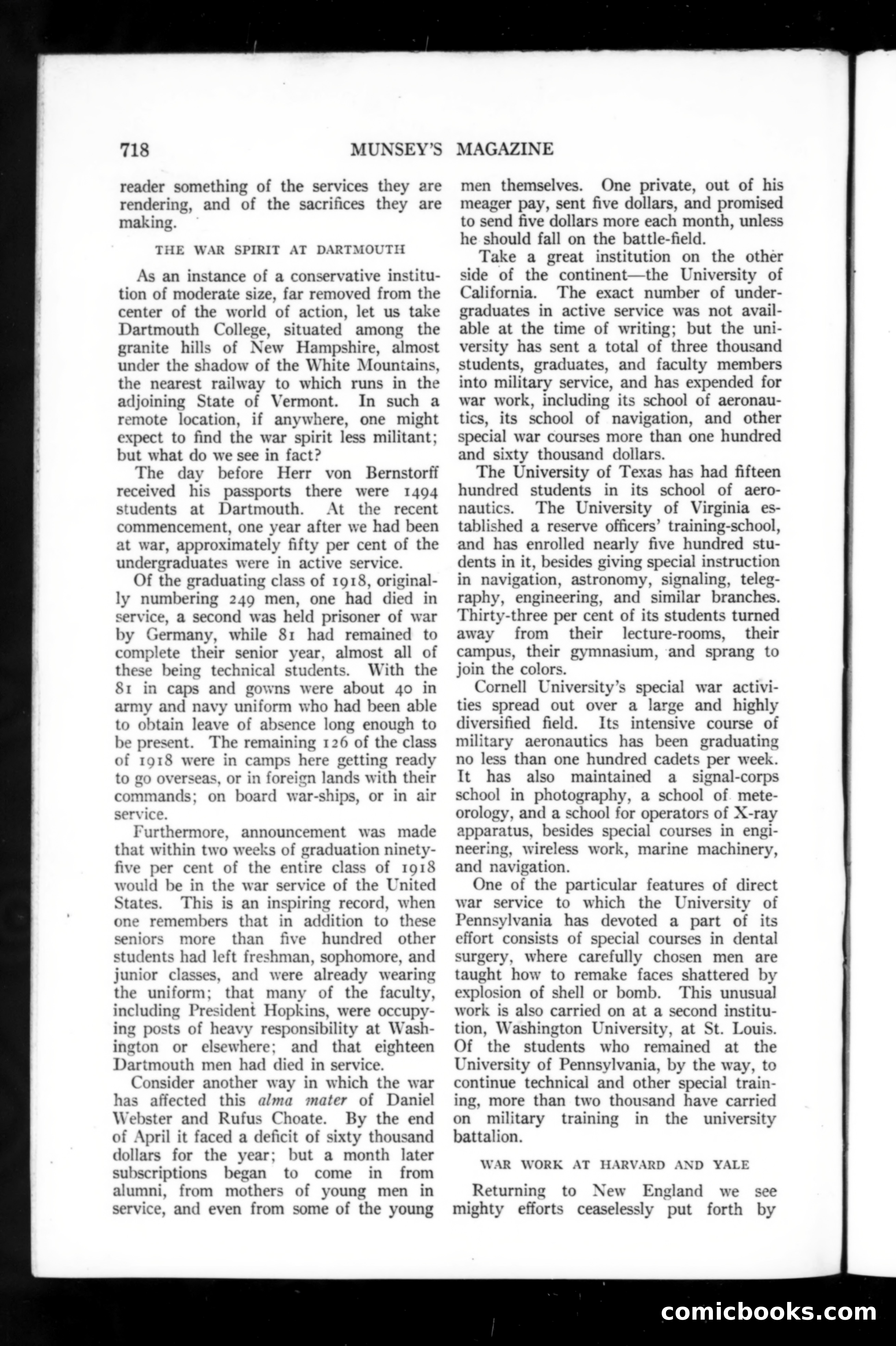 Munsey's Magazine, September 1918 — page 22 of 201