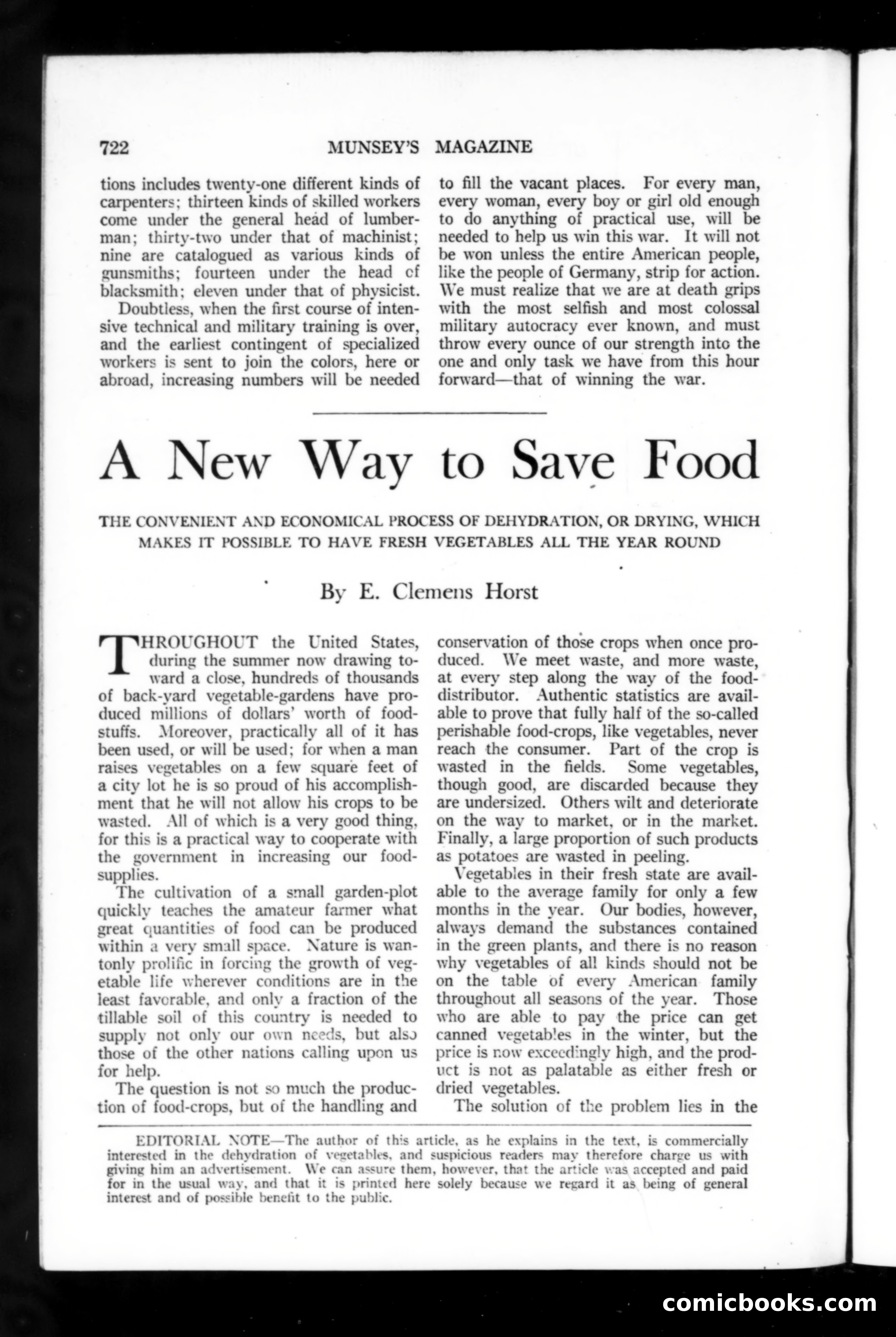 Munsey's Magazine, September 1918 — page 26 of 201