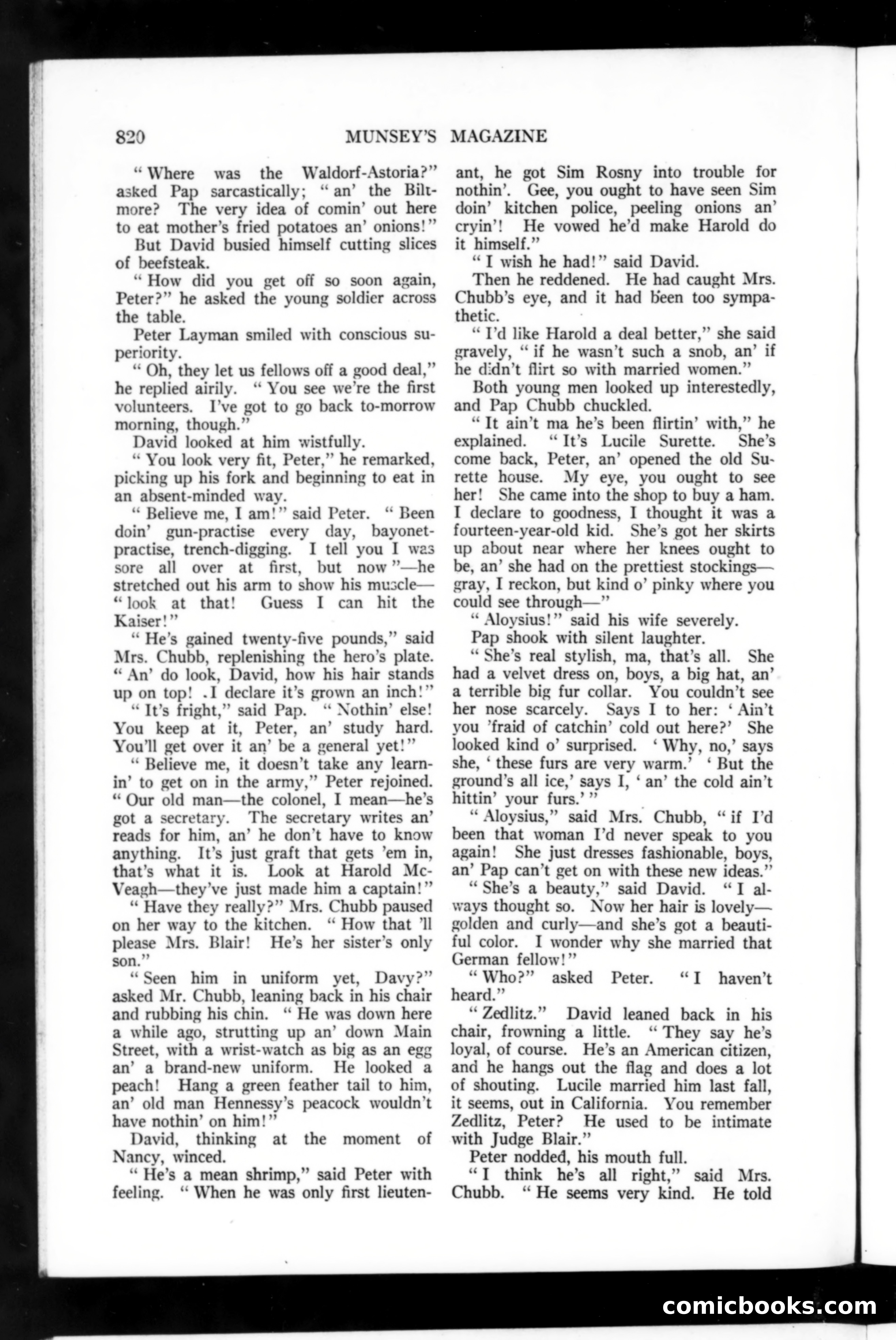 Munsey's Magazine, September 1918 — page 124 of 201