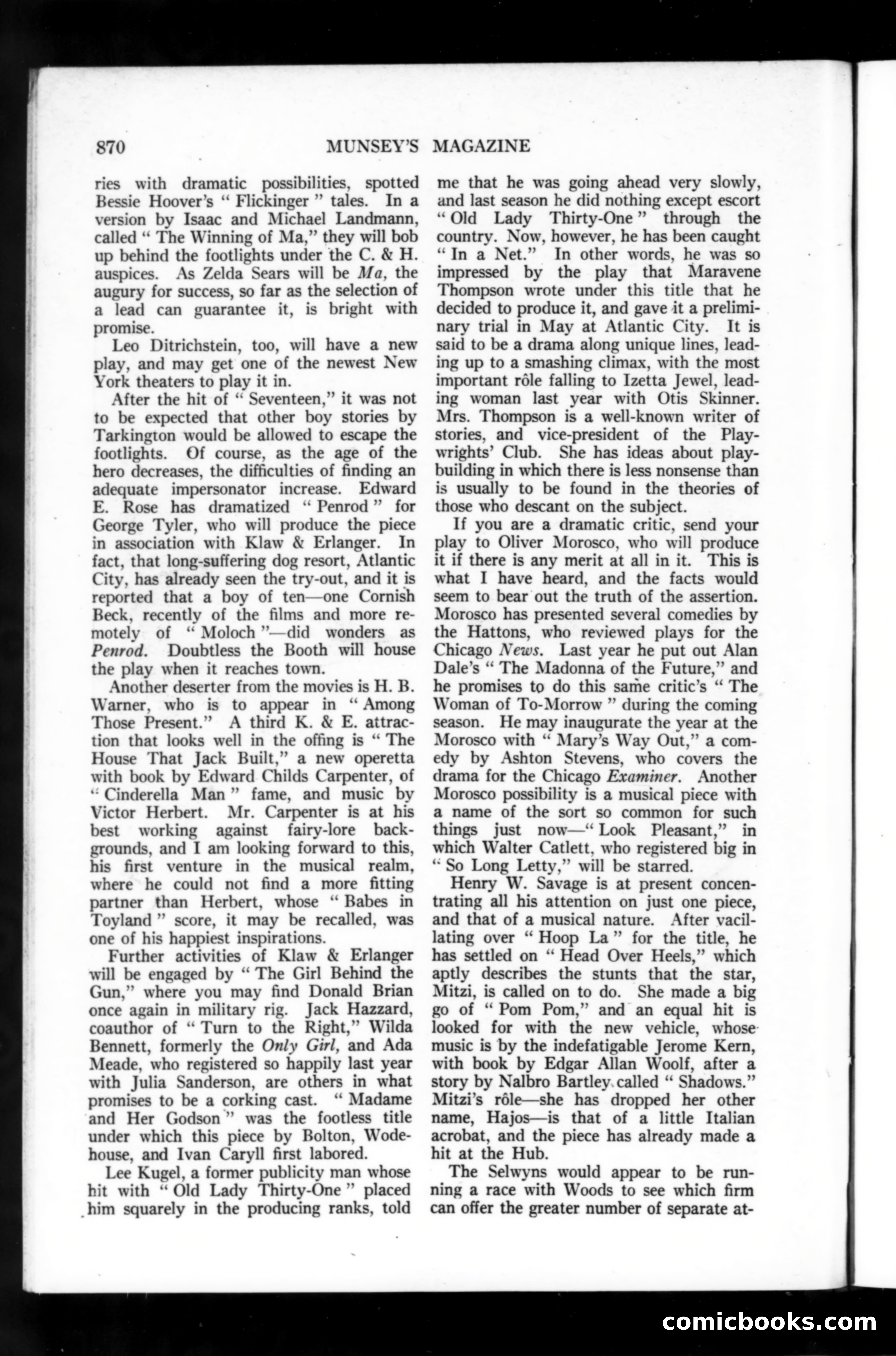Munsey's Magazine, September 1918 — page 174 of 201