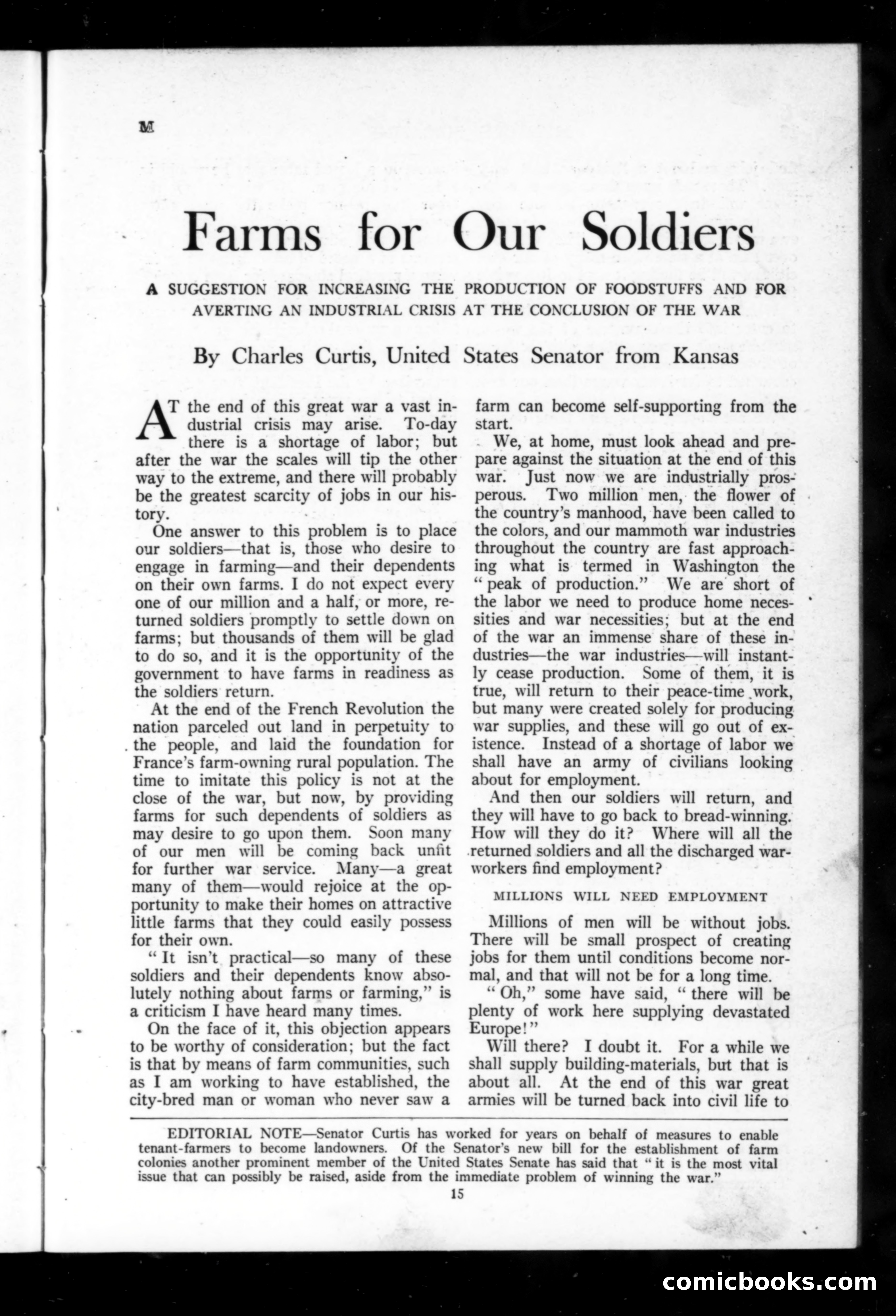 Munsey's Magazine, October 1918 — page 15 of 200