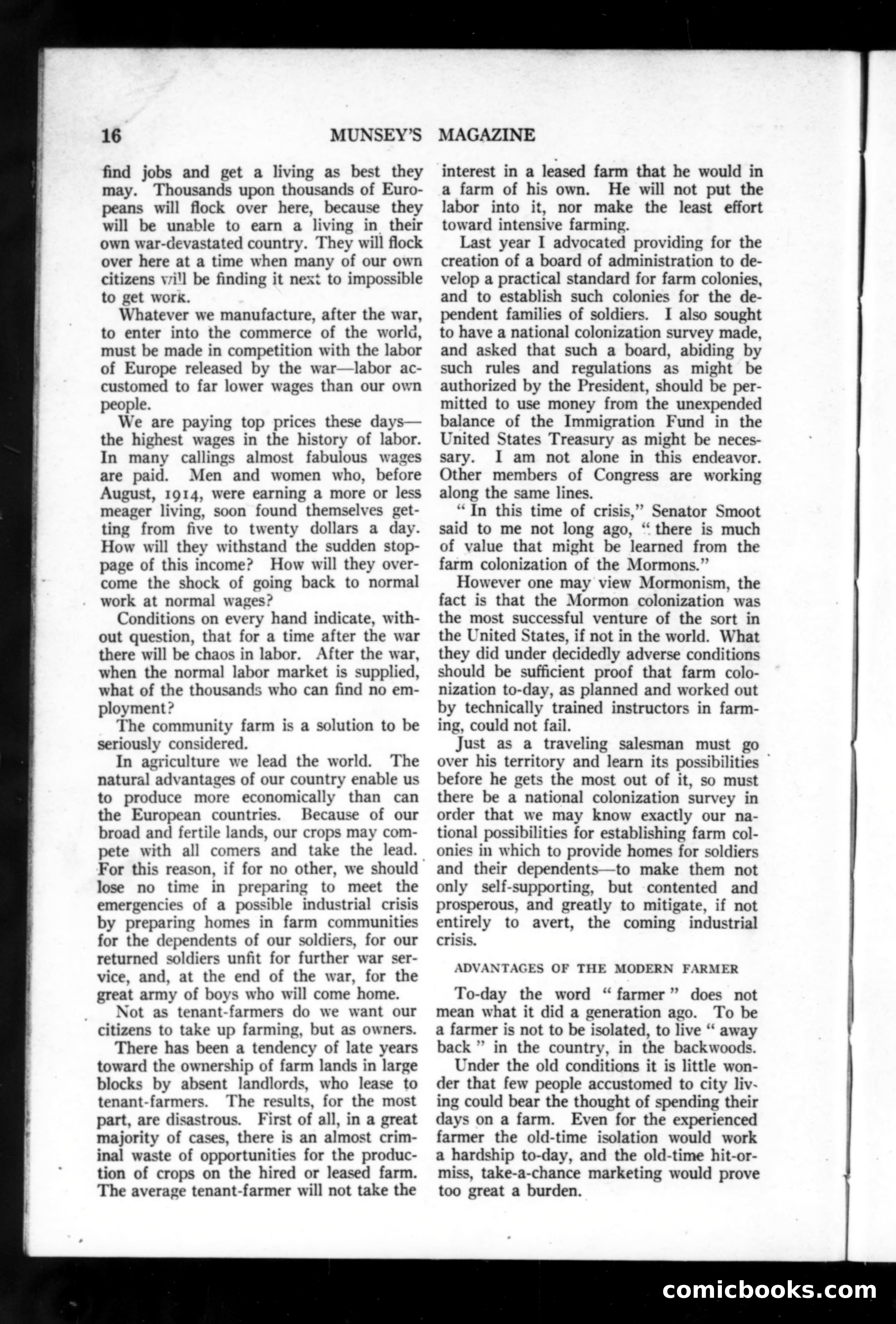 Munsey's Magazine, October 1918 — page 16 of 200