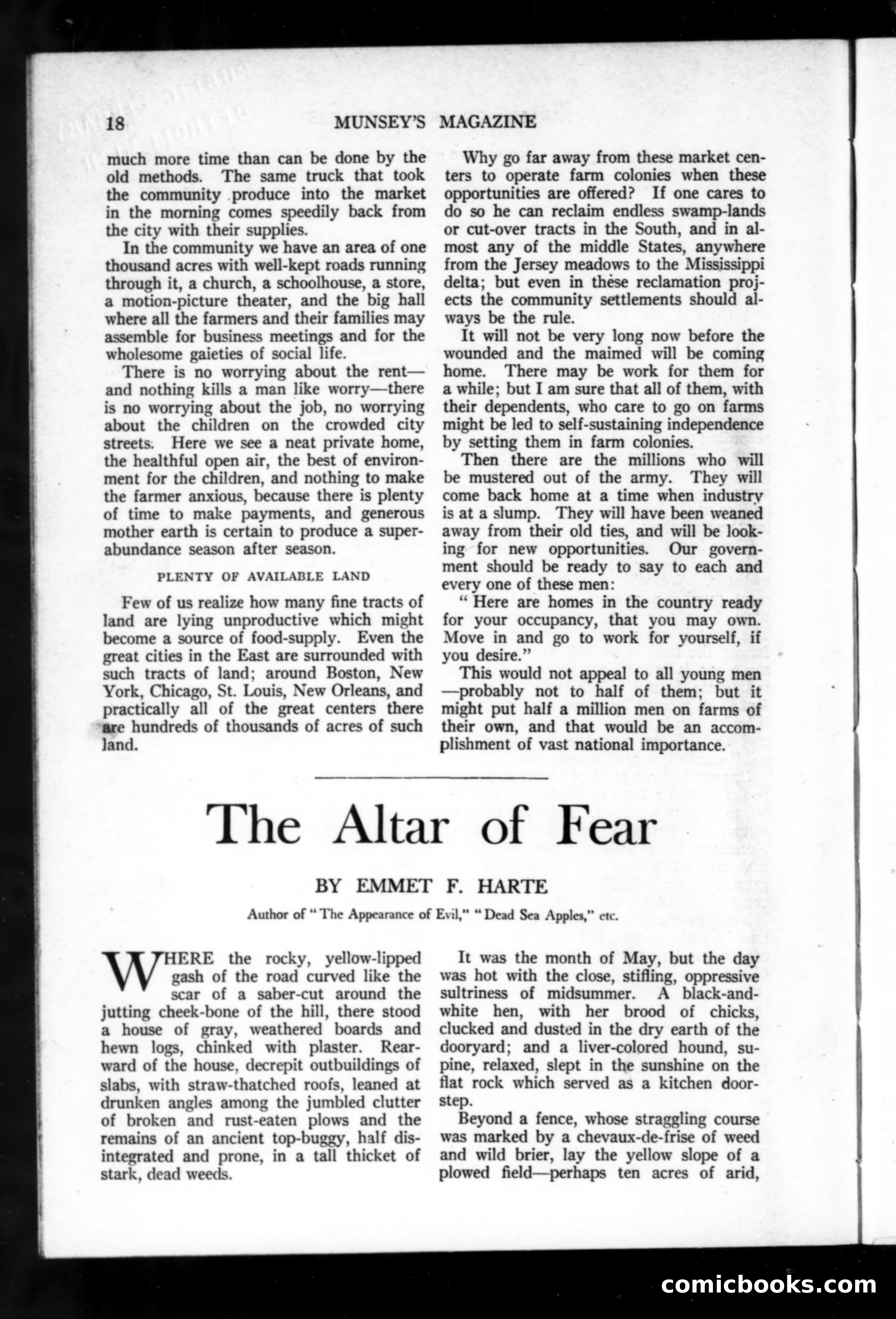 Munsey's Magazine, October 1918 — page 18 of 200