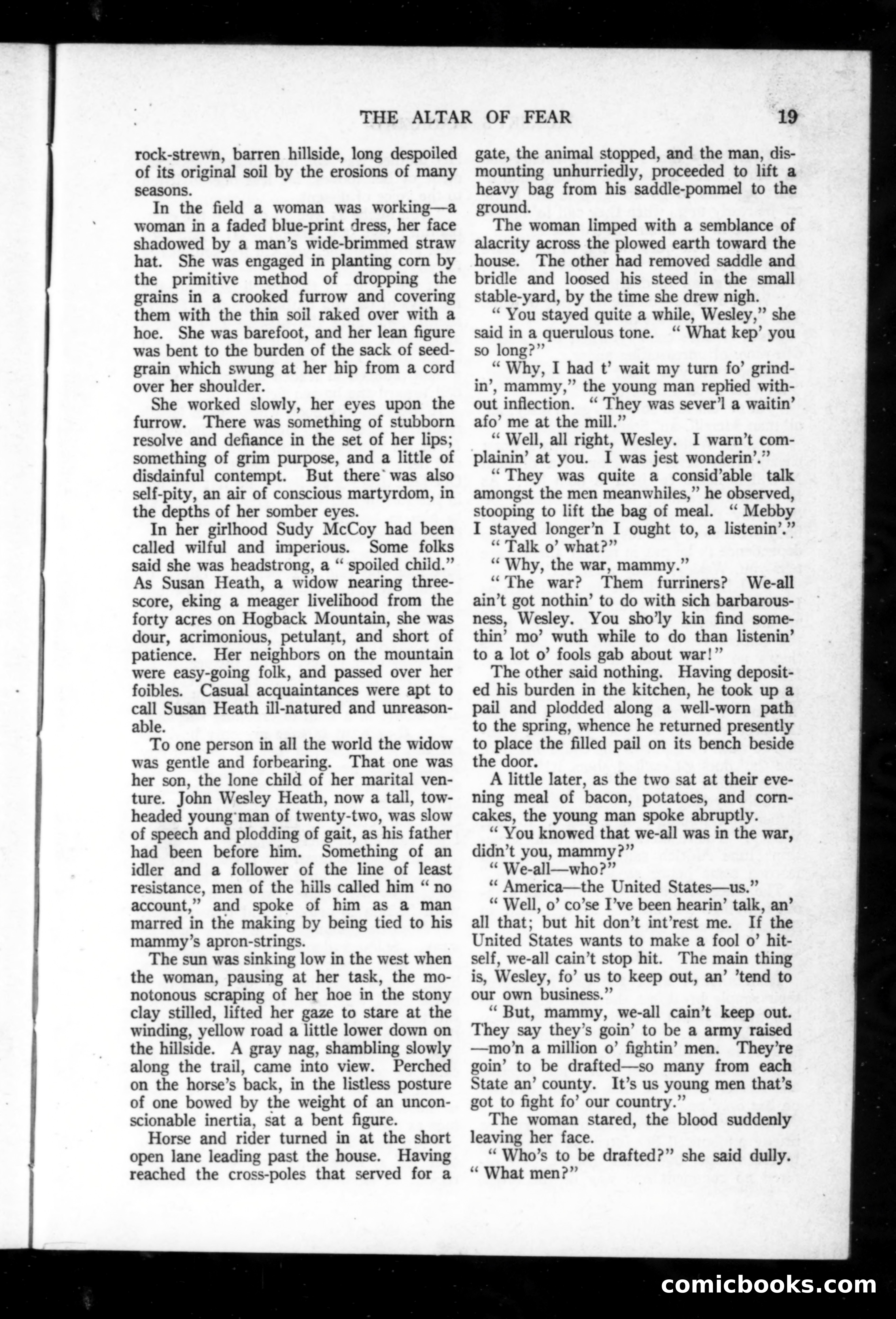 Munsey's Magazine, October 1918 — page 19 of 200
