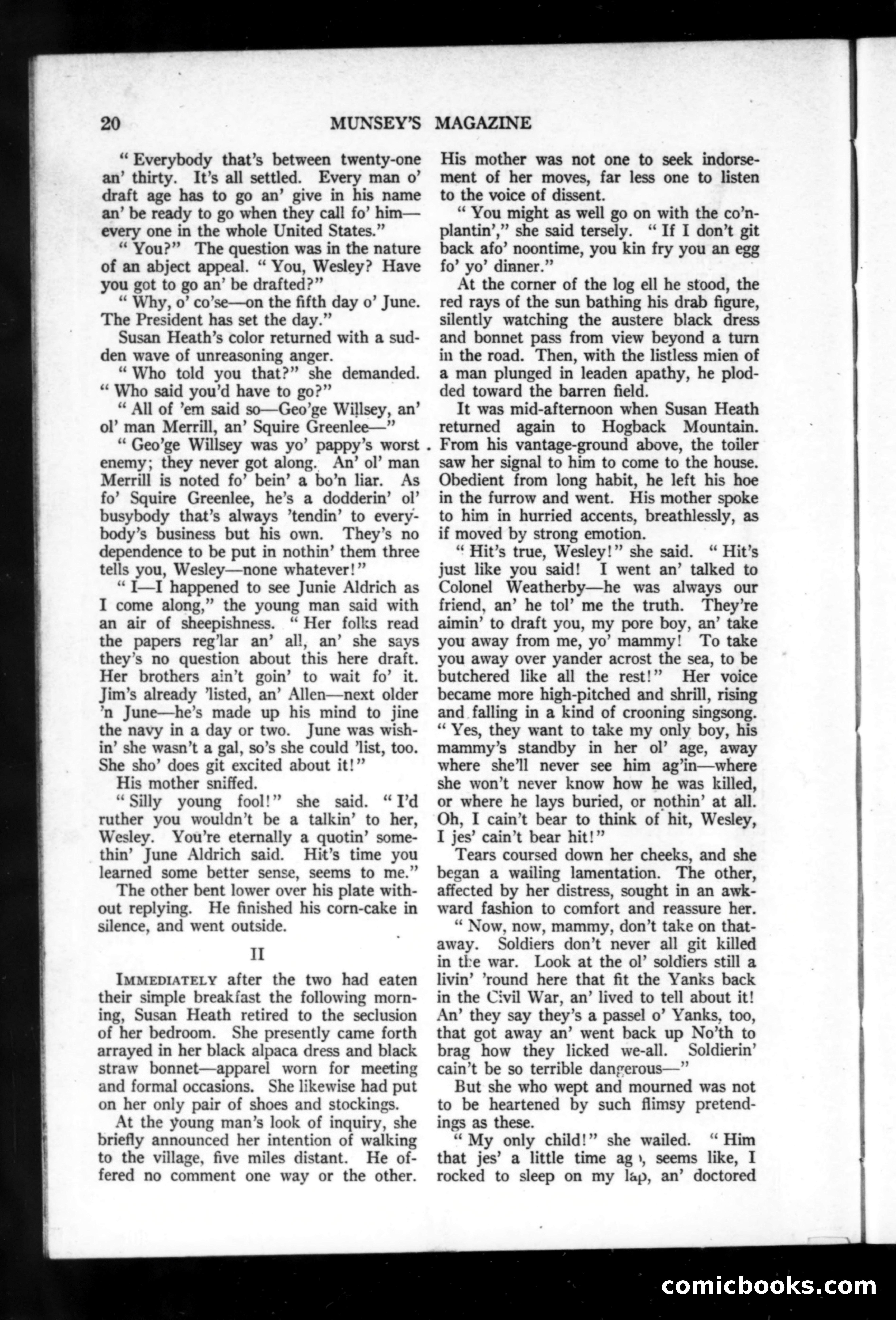 Munsey's Magazine, October 1918 — page 20 of 200