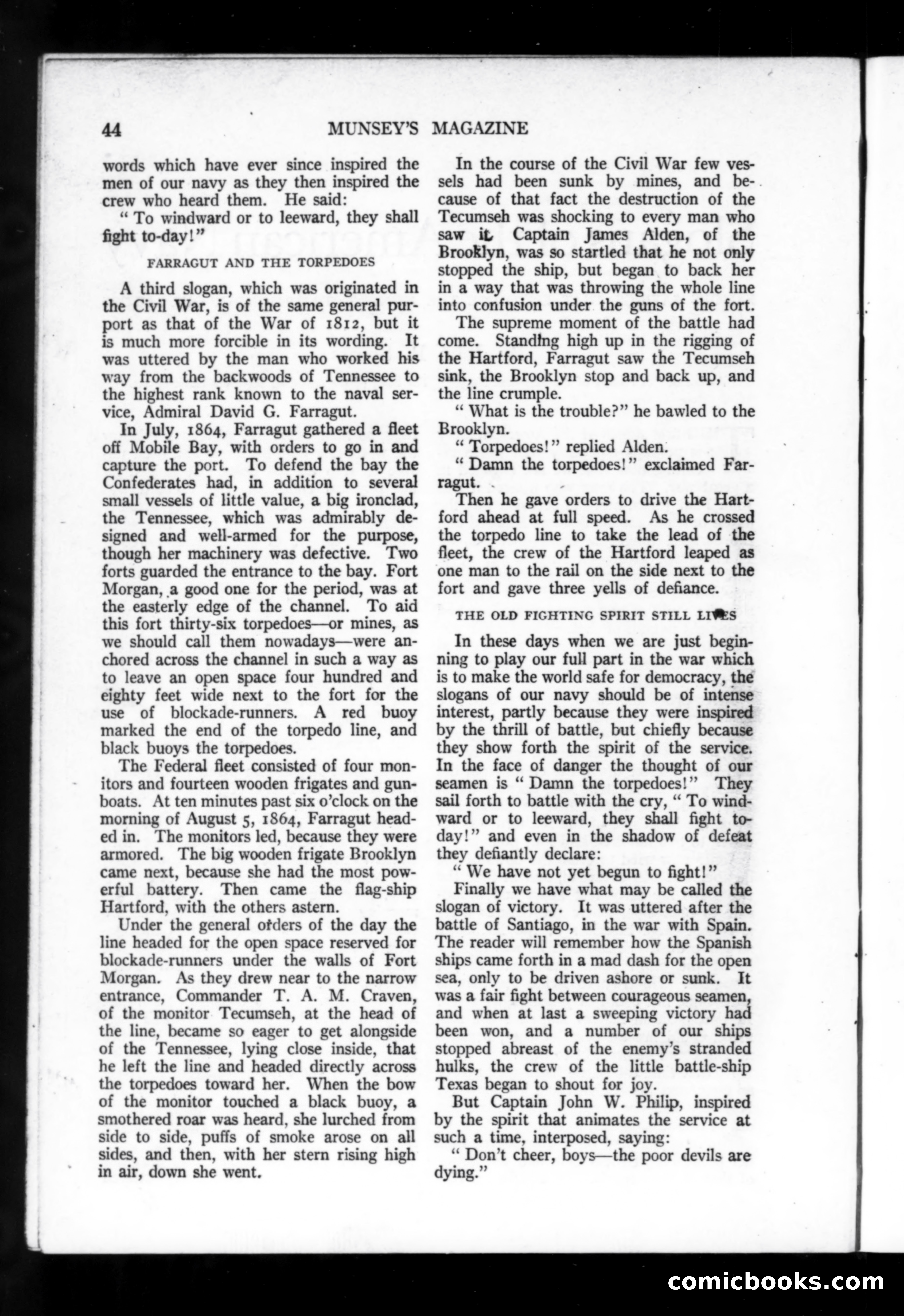 Munsey's Magazine, October 1918 — page 44 of 200