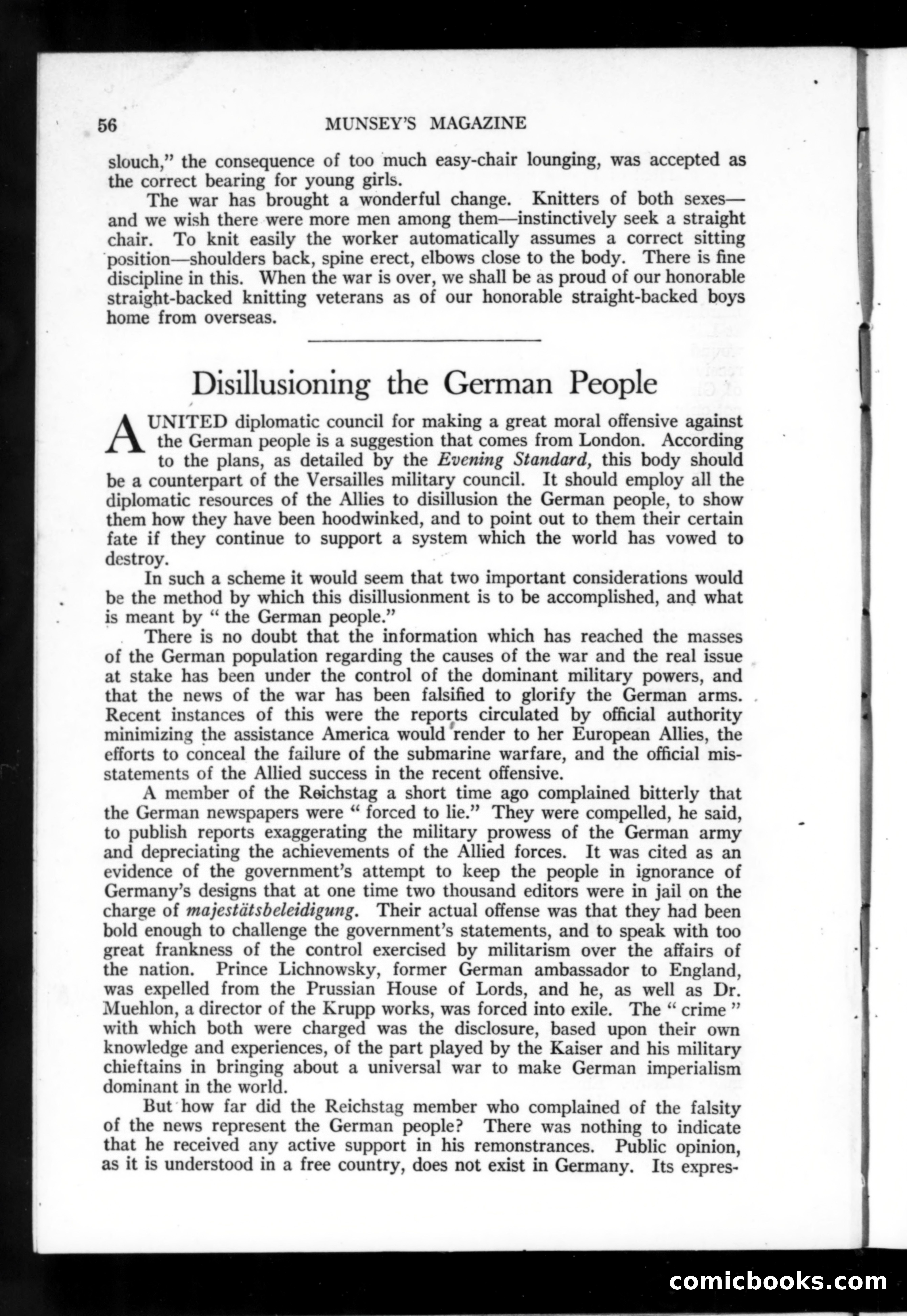 Munsey's Magazine, October 1918 — page 56 of 200