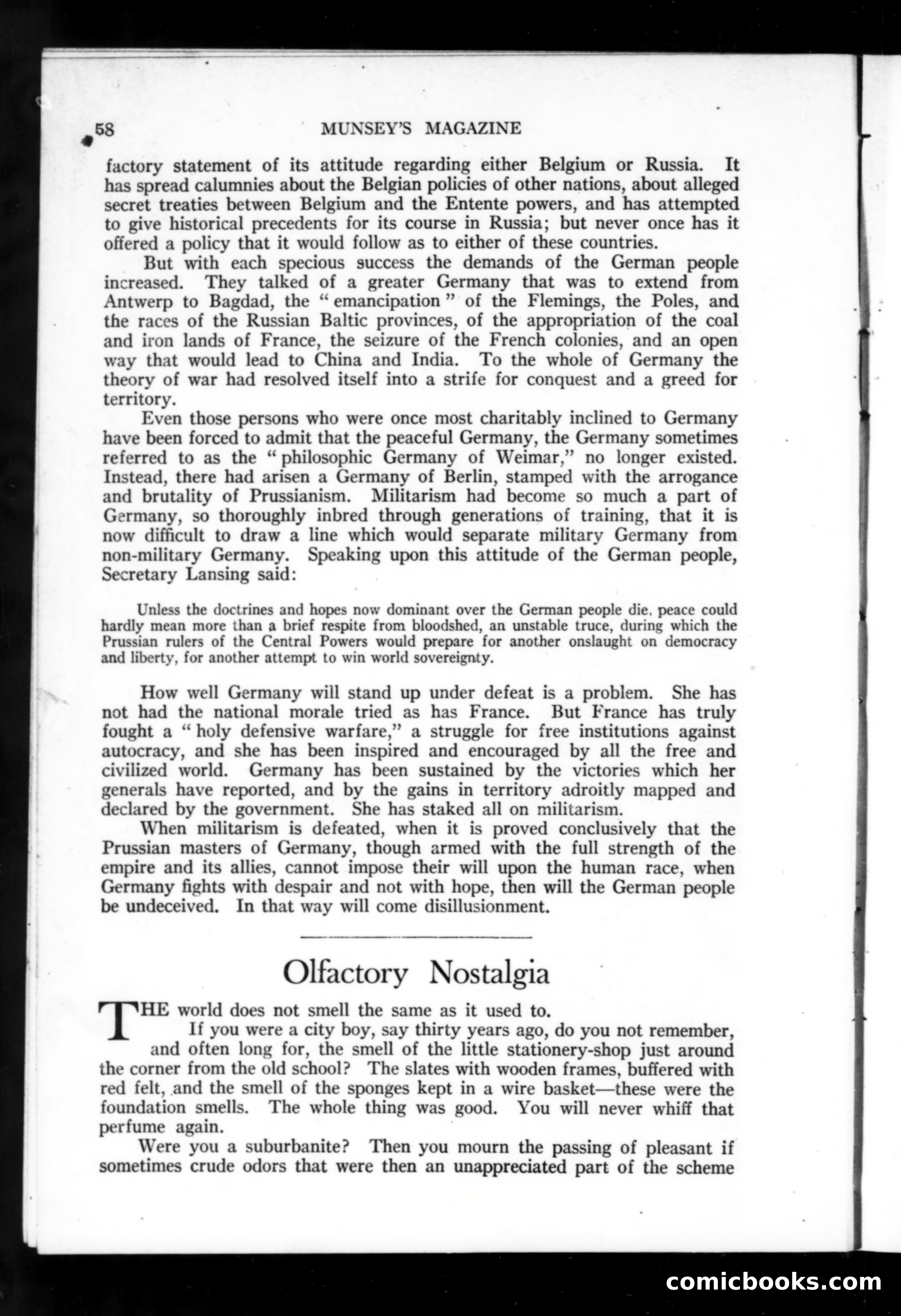 Munsey's Magazine, October 1918 — page 58 of 200