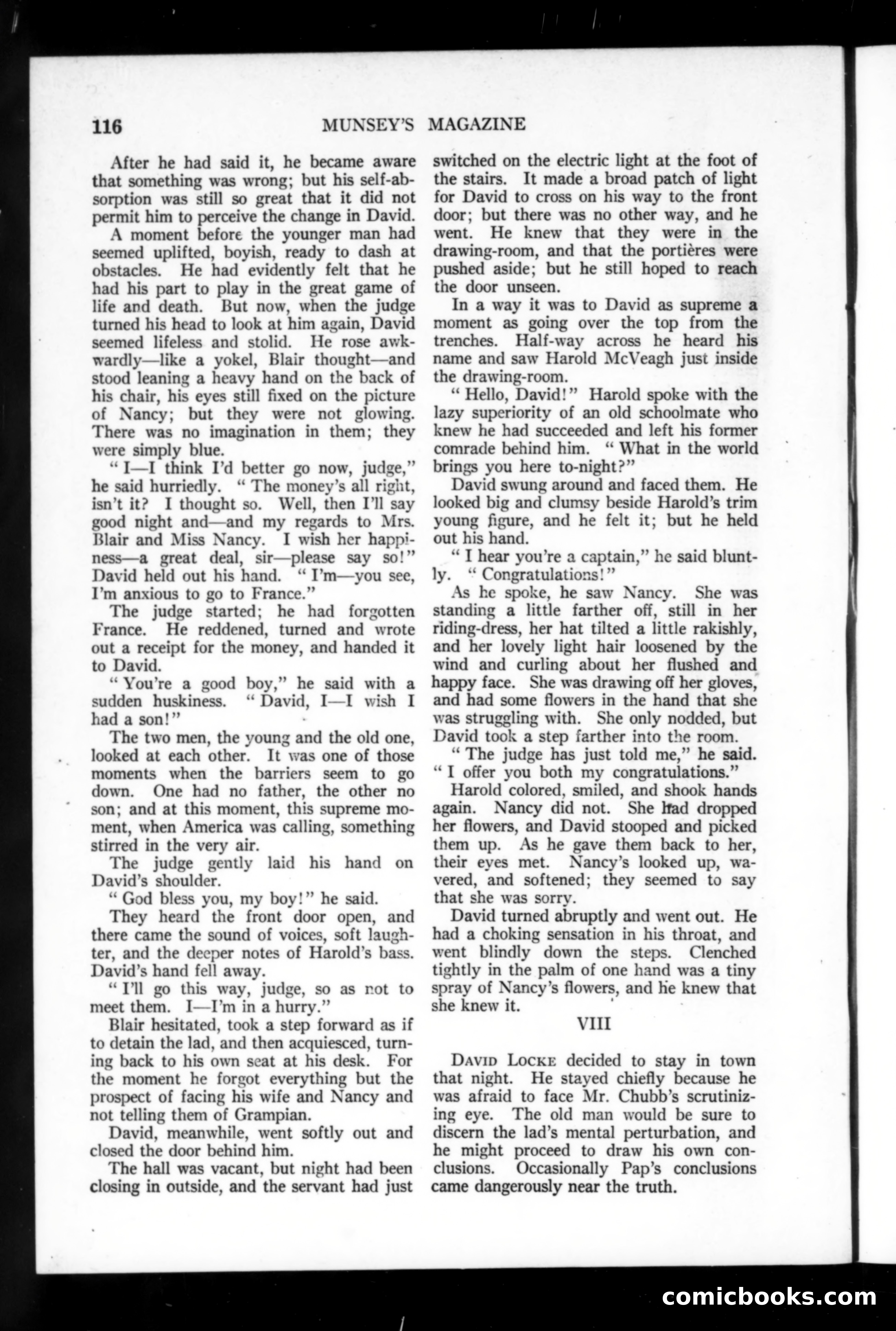 Munsey's Magazine, October 1918 — page 116 of 200