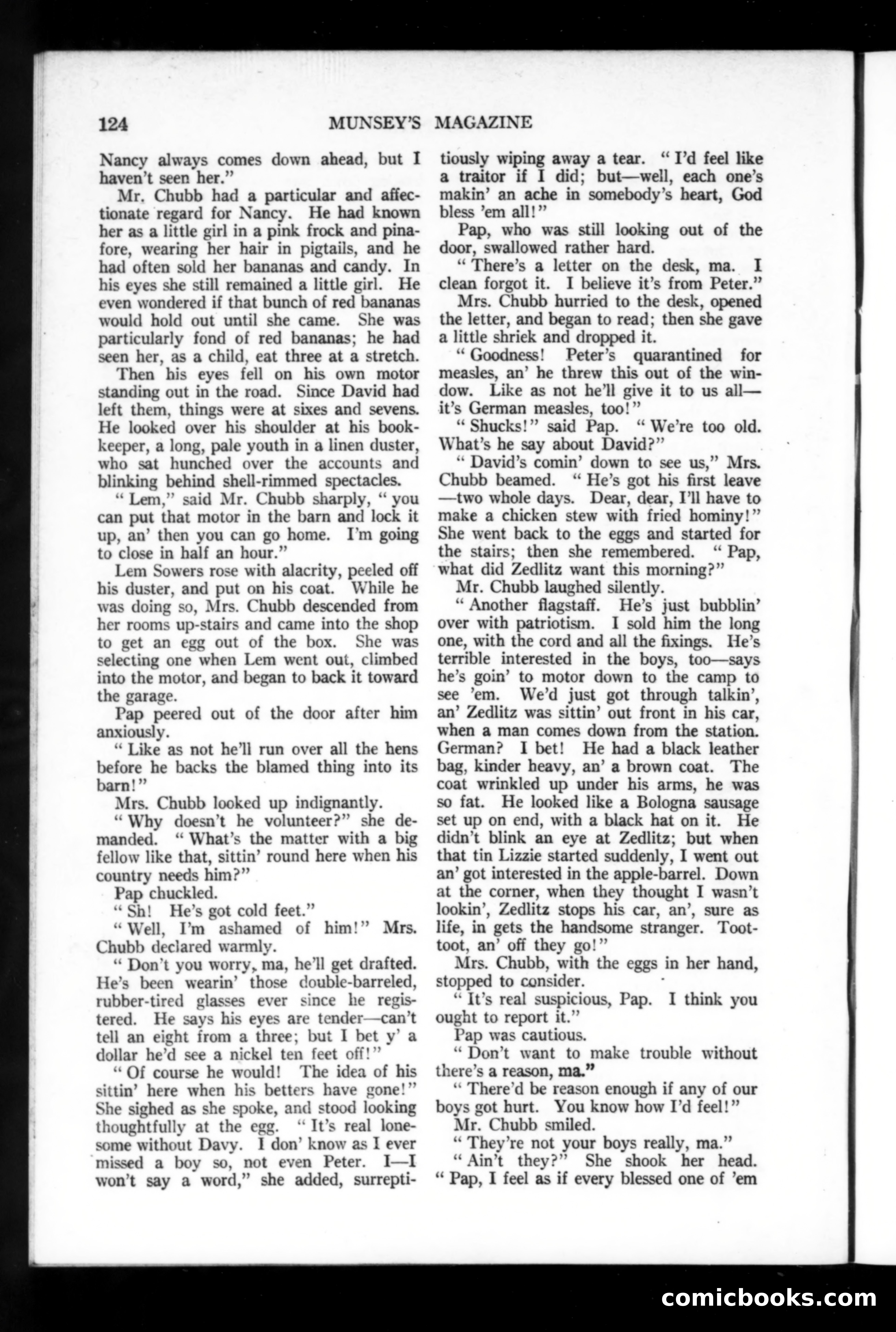 Munsey's Magazine, October 1918 — page 124 of 200