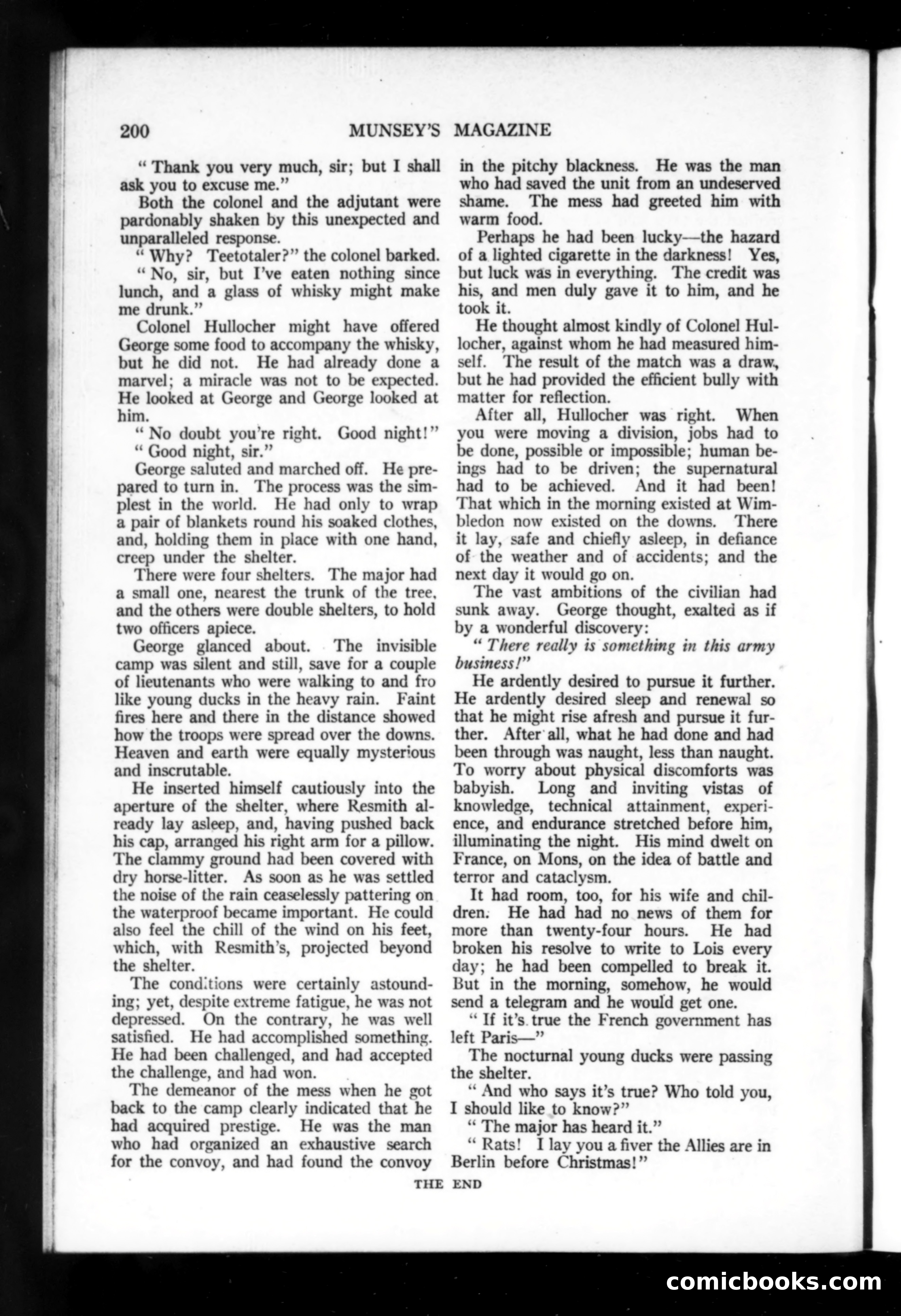 Munsey's Magazine, October 1918 — page 200 of 200