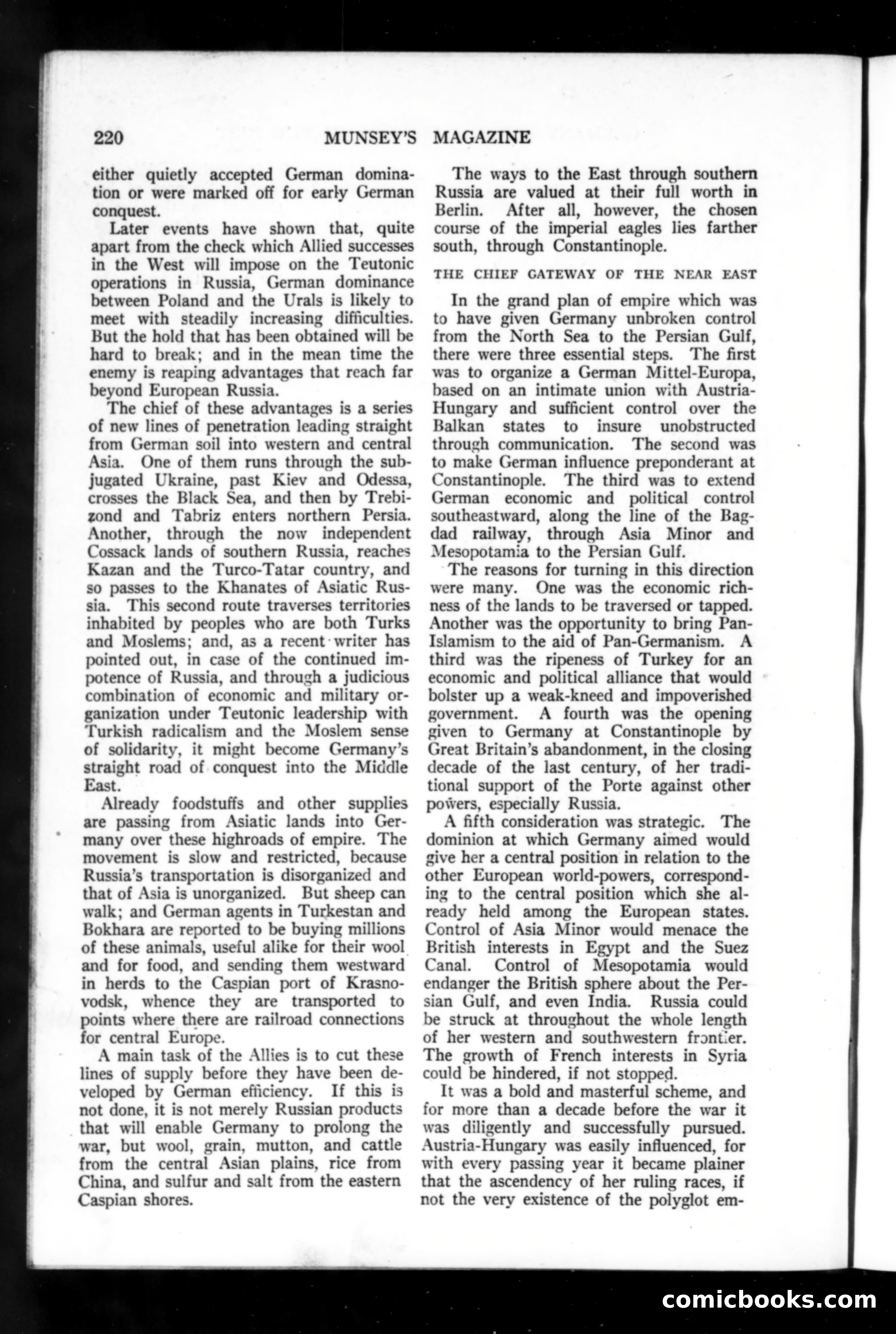 Munsey's Magazine, November 1918 — page 20 of 200