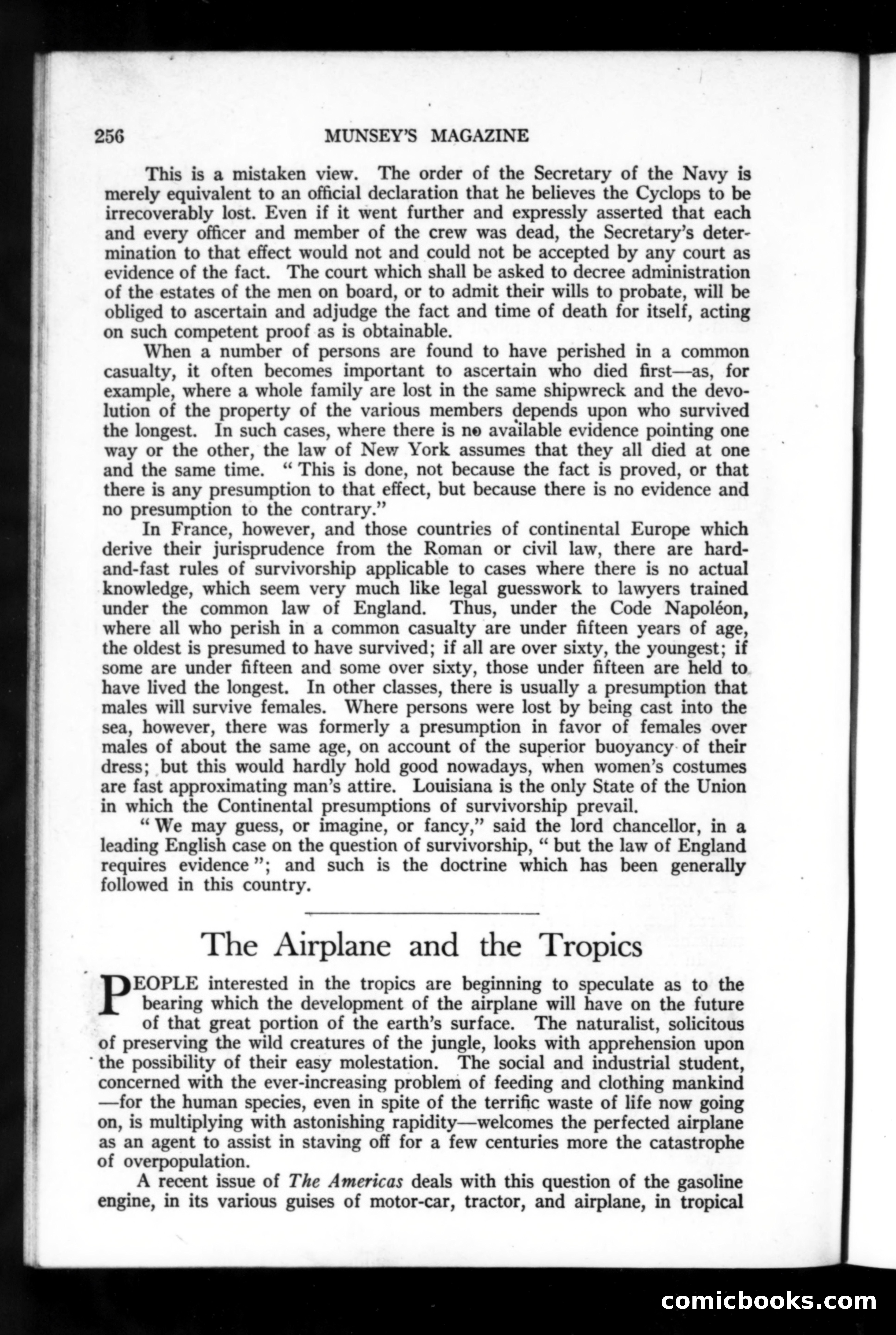 Munsey's Magazine, November 1918 — page 56 of 200